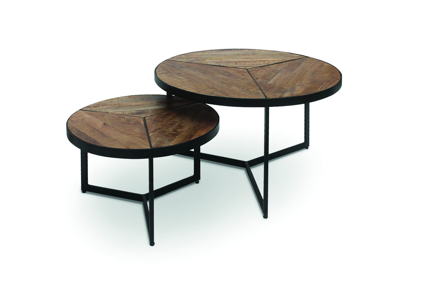 Salontafel 'Laveu' 2-delig Mango hout
