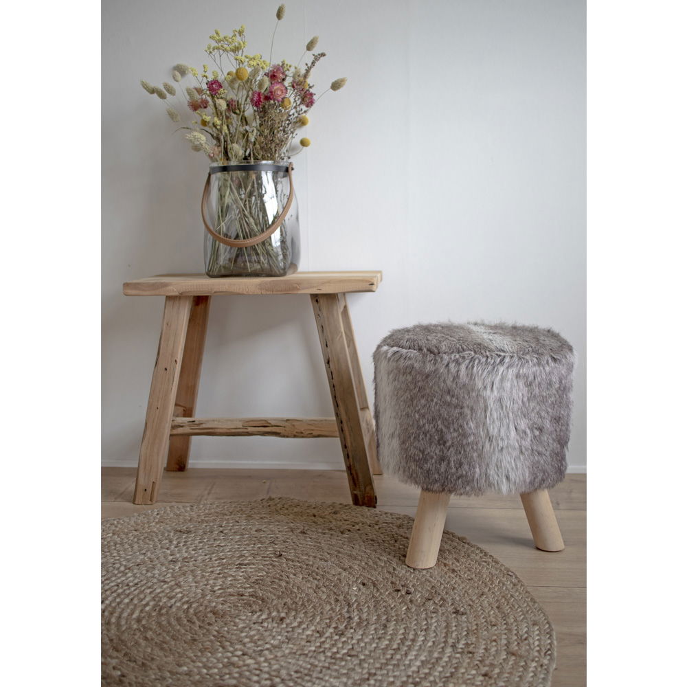 Bombay vloerkleed  jute, natural ø150 cm
