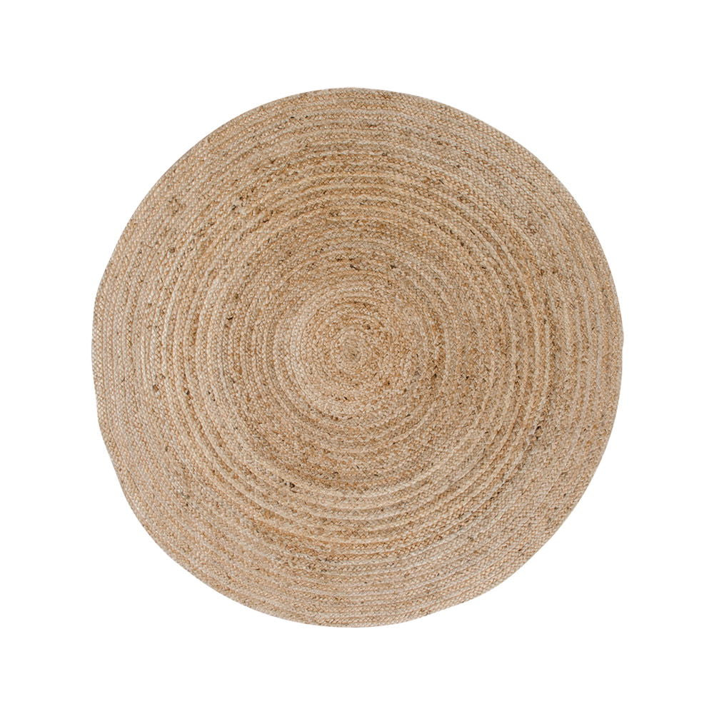 Bombay vloerkleed jute, natural ø120 cm