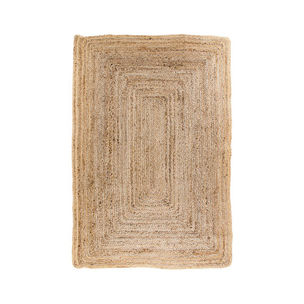 Bombay vloerkleed jute, natural 60x90 cm