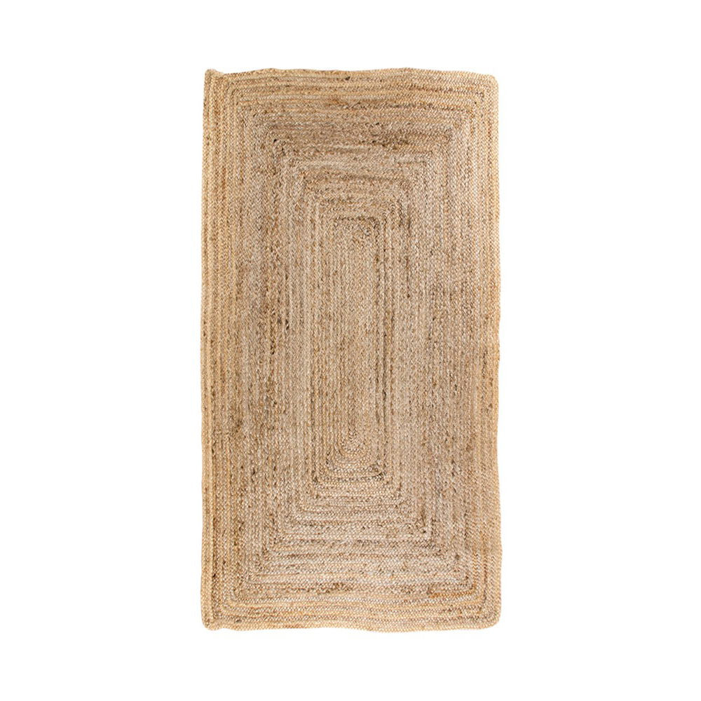 Bombay vloerkleed jute, natural 65x135 cm