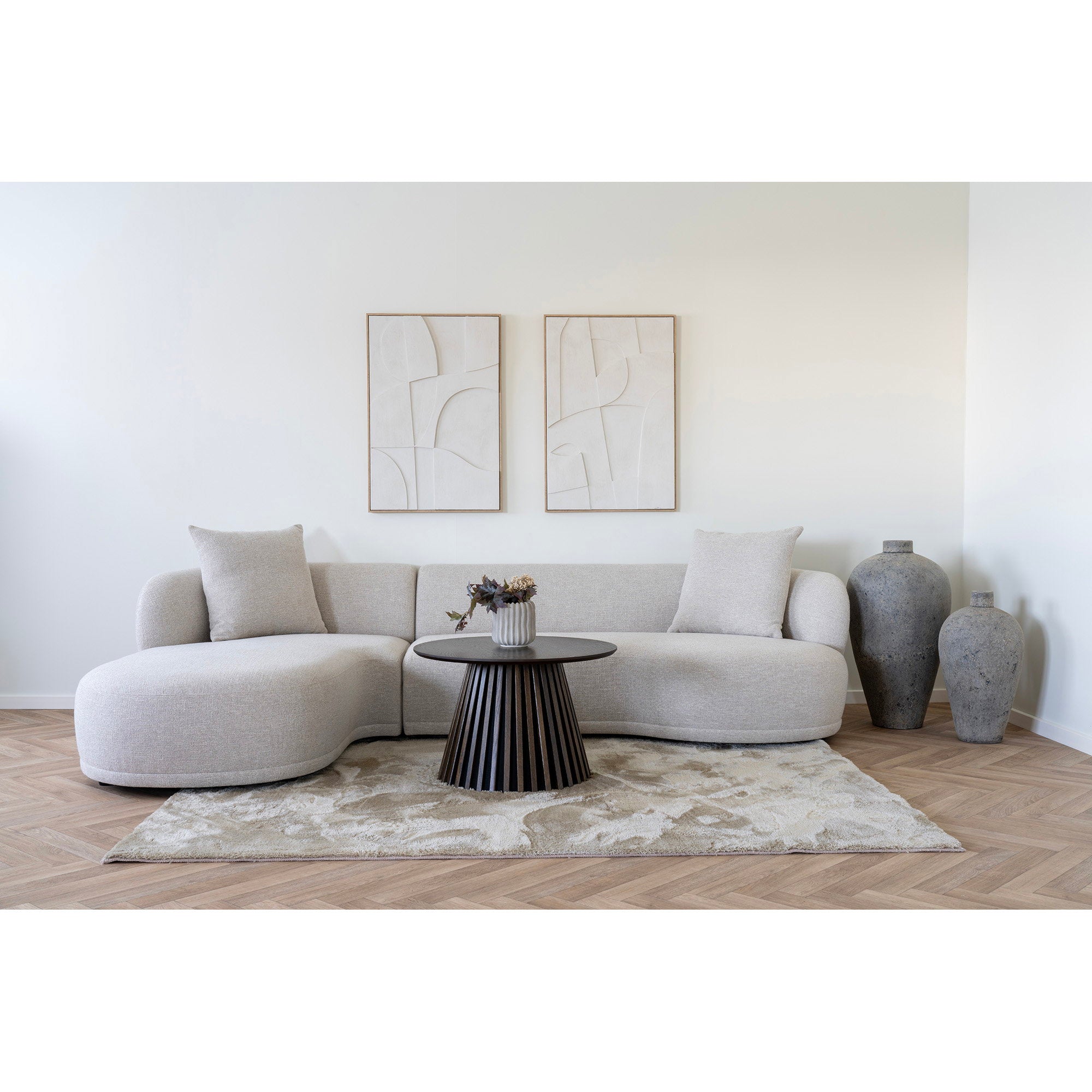 Miami vloerkleed Sand 160x230 cm