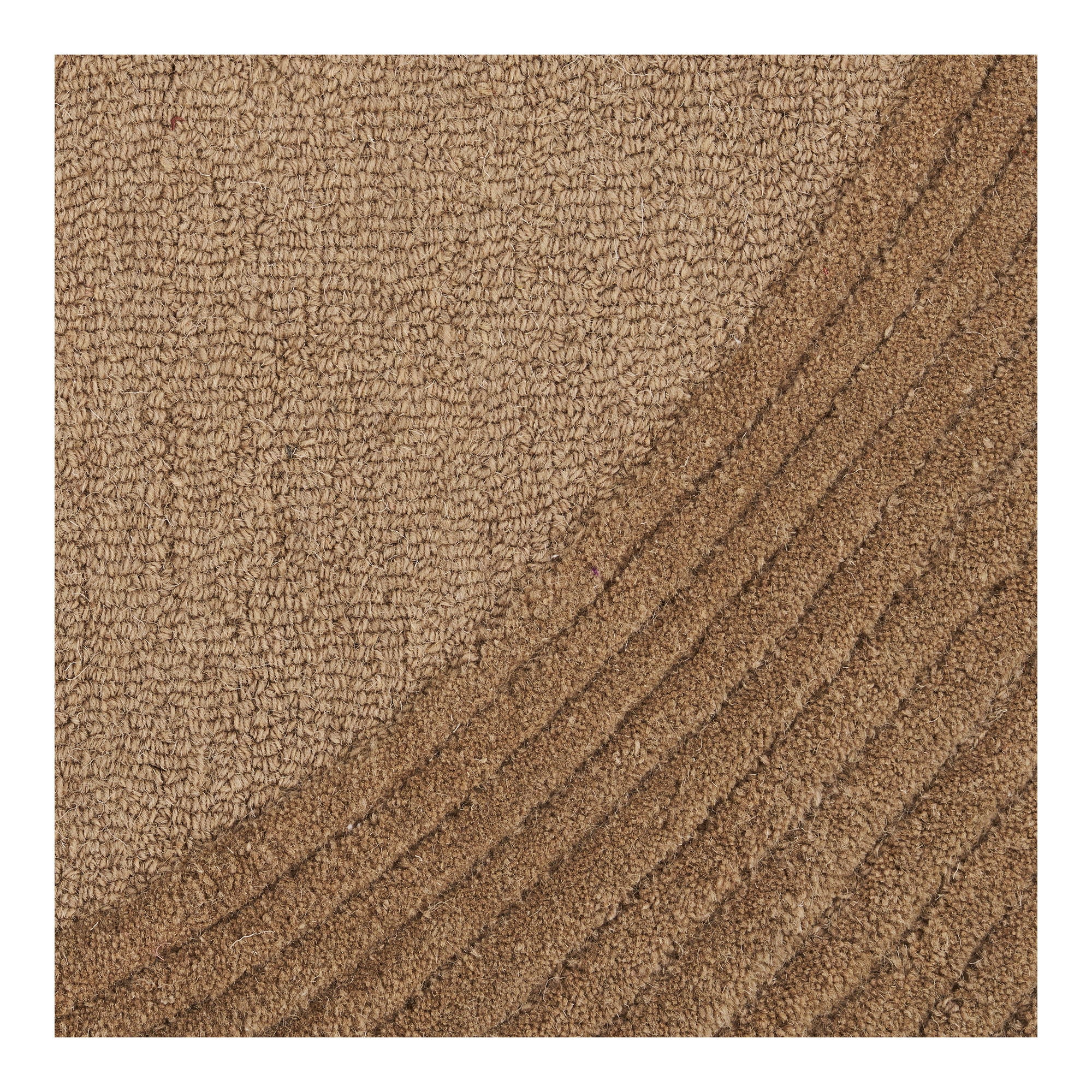 Pune vloerkleed getuft in bruin 160x230 cm