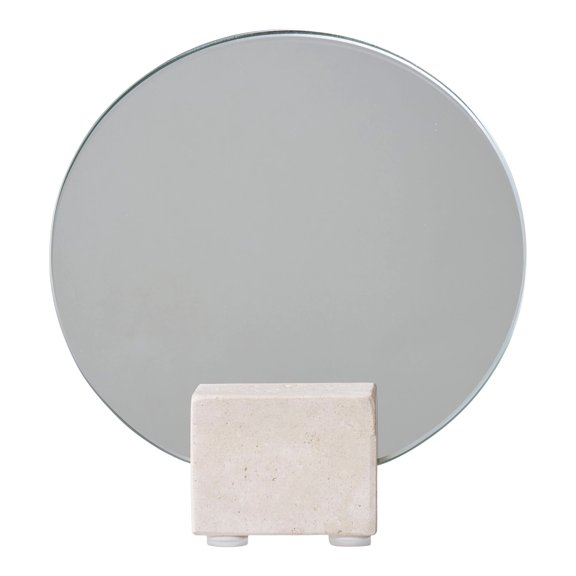 Tafelspiegel travertine ø18 cm