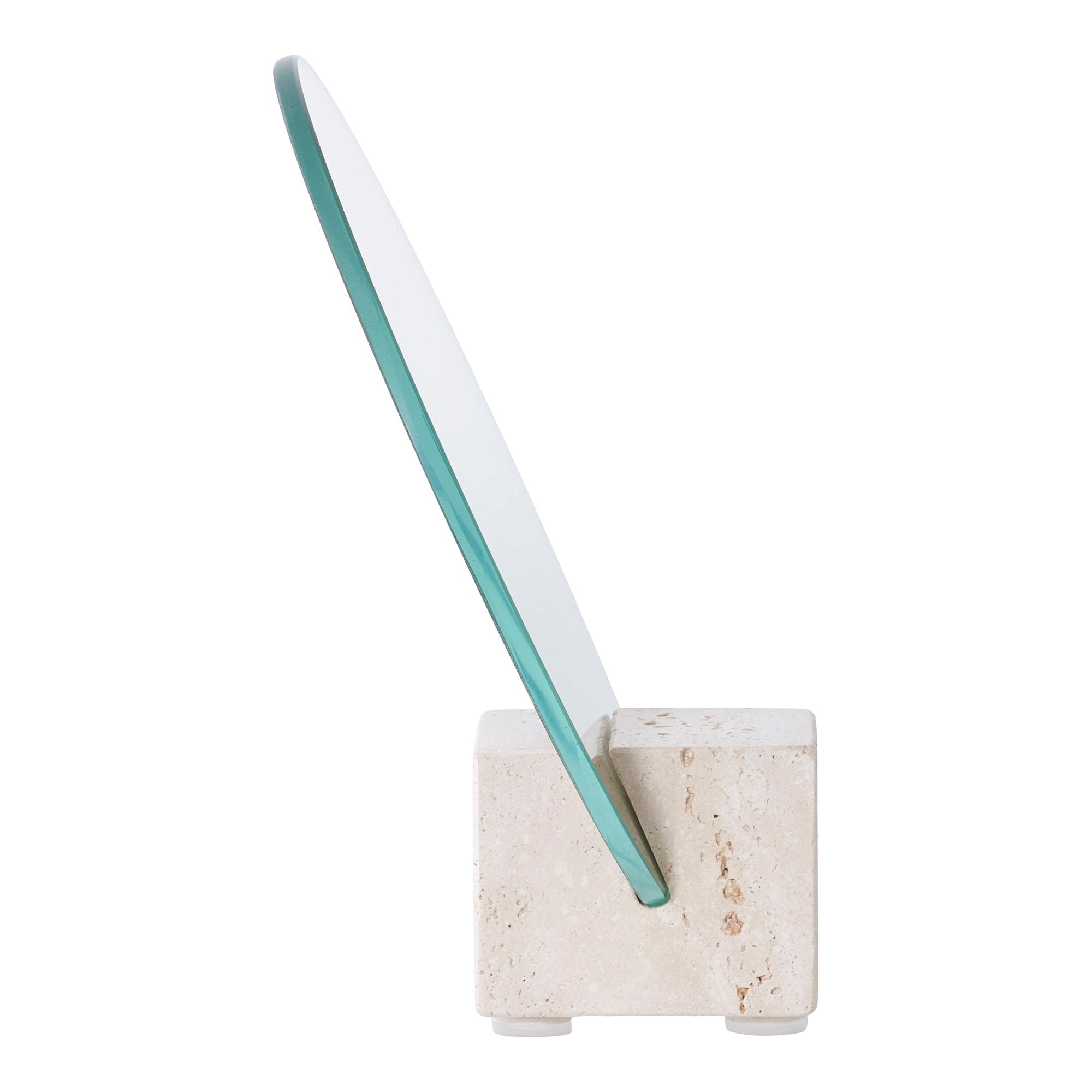 Tafelspiegel travertine ø18 cm