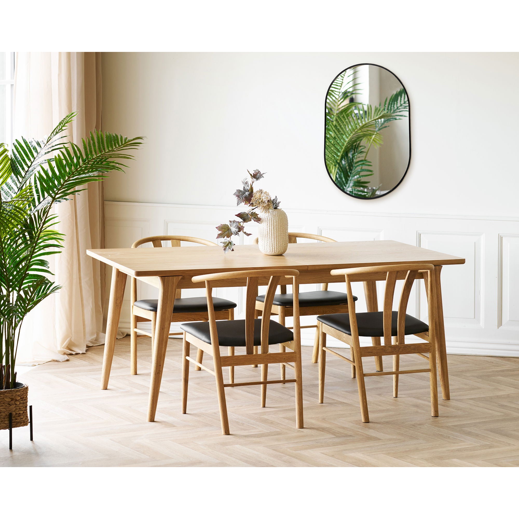 Madrid ovale spiegel 50x80 cm