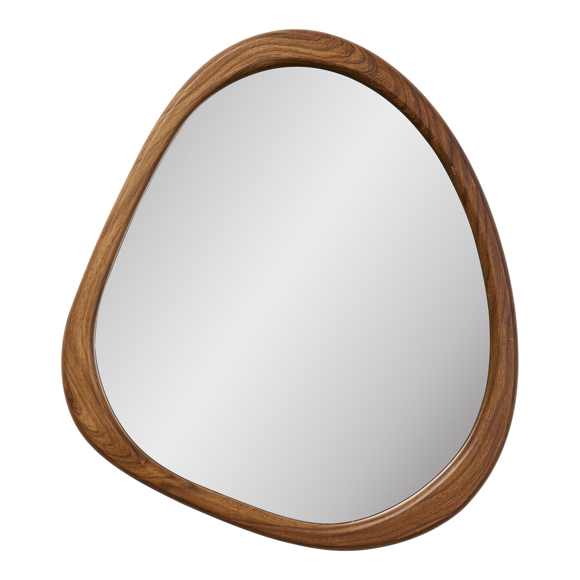 Luxon orgainsche spiegel met hout  44x48 cm
