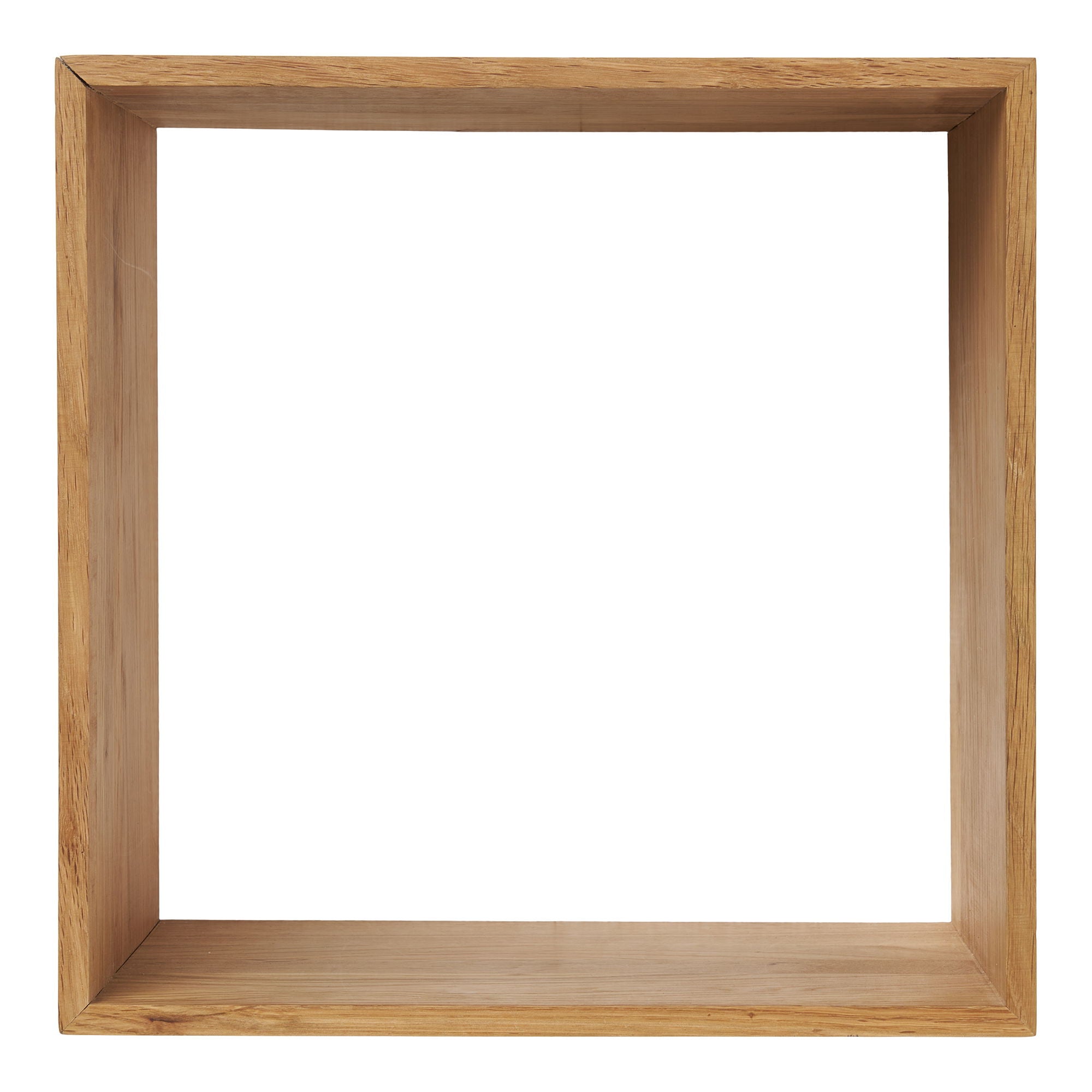 Lattoon eiken wandplank 30x18x30 cm