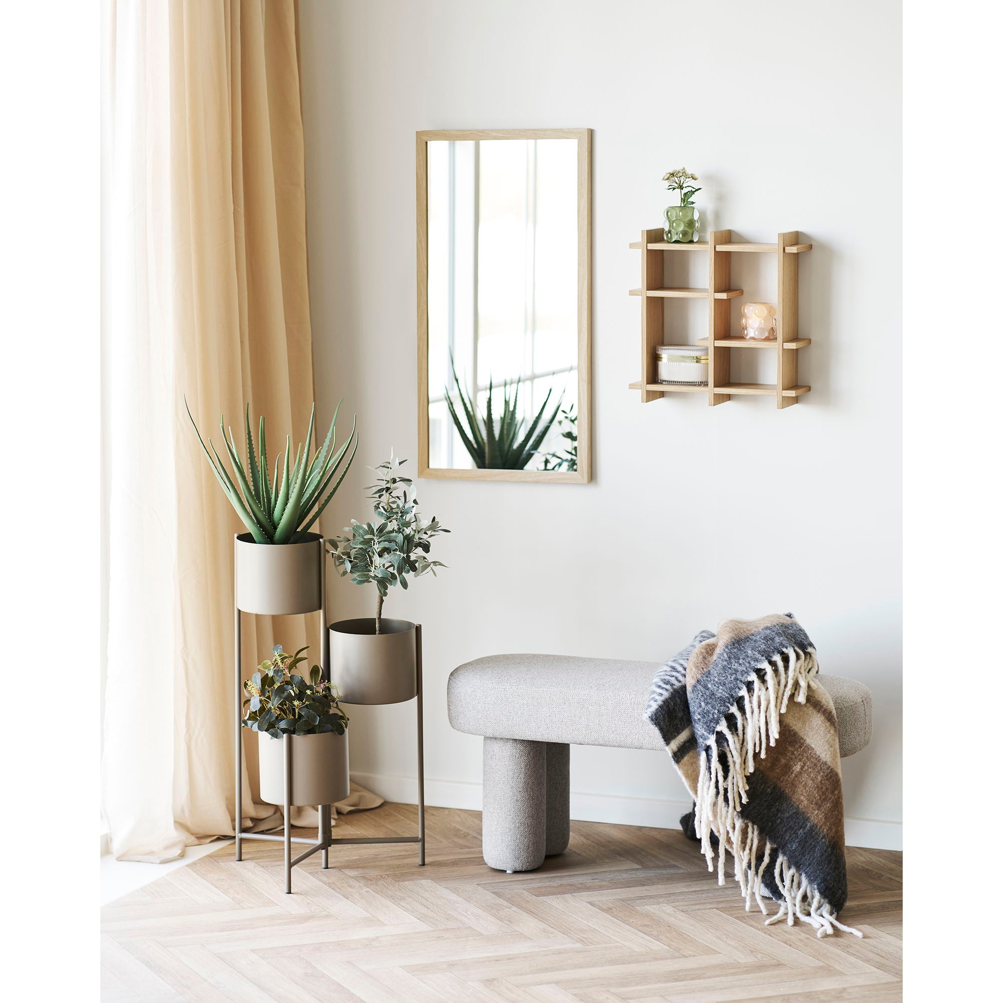 Olsberg eiken wandplank  40x12x40 cm