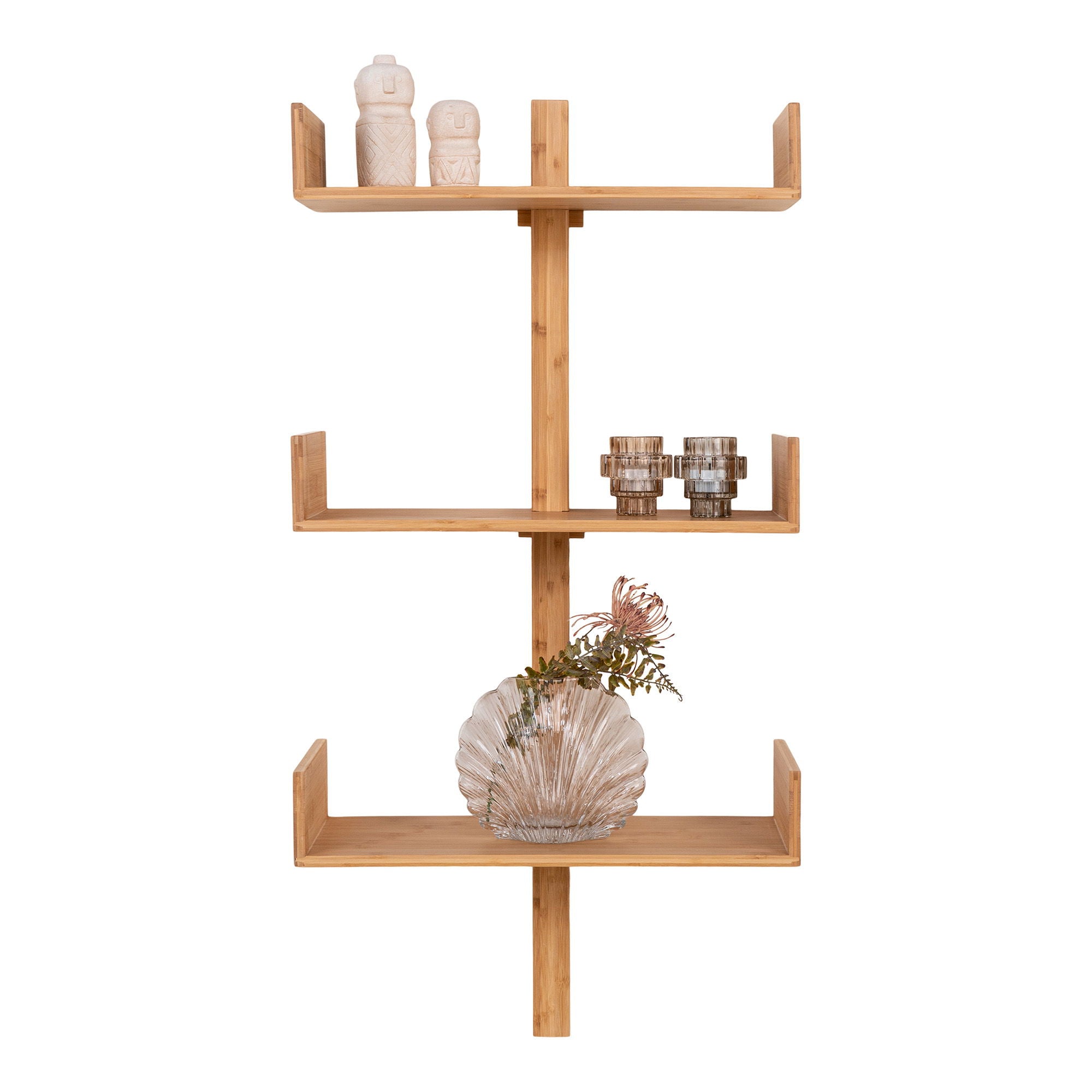 Villa wandplank van bamboo 50x102 cm