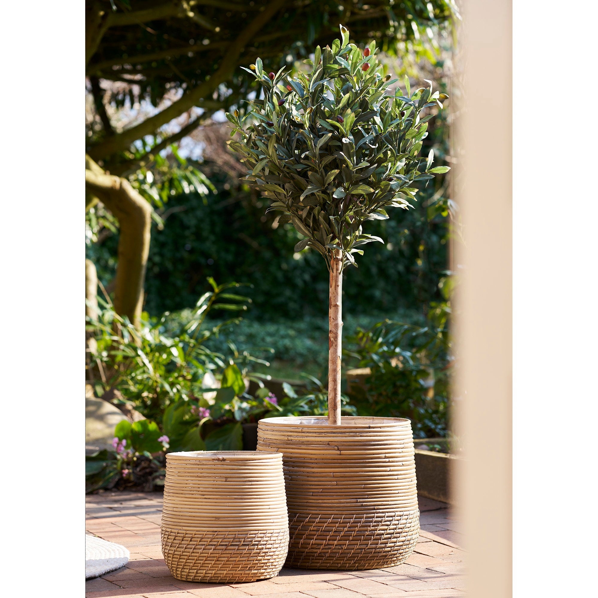 Moro  opbergmanden van rattan, set