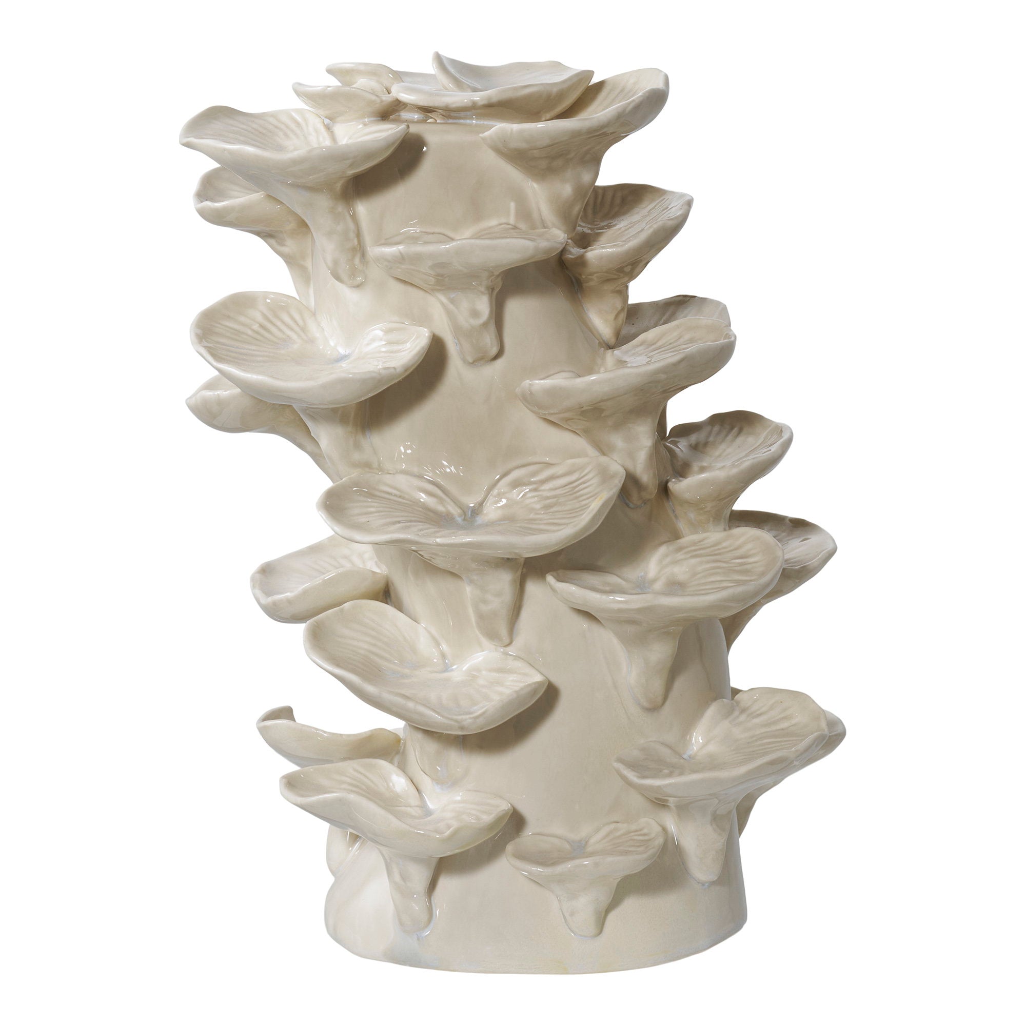 Demilio, decoratie van keramiek, beige 18x15x24 cm