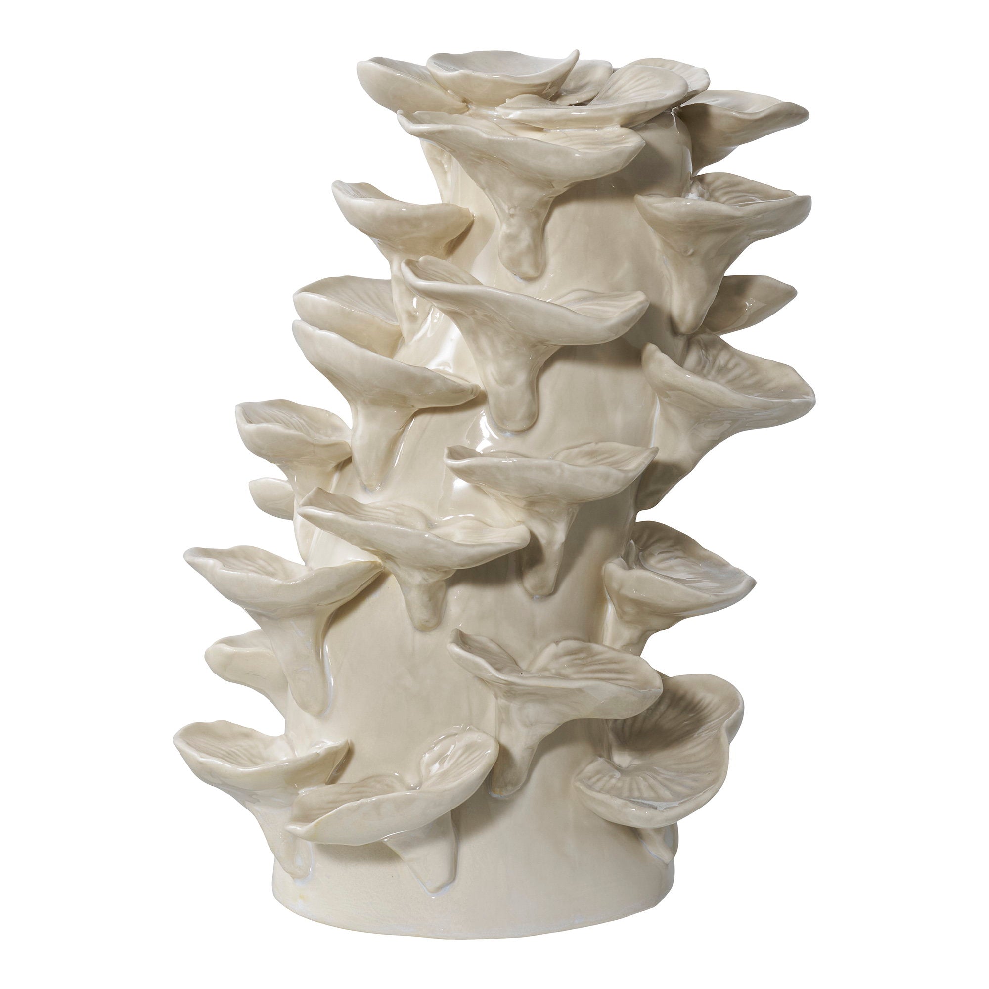 Demilio, decoratie van keramiek, beige 18x15x24 cm