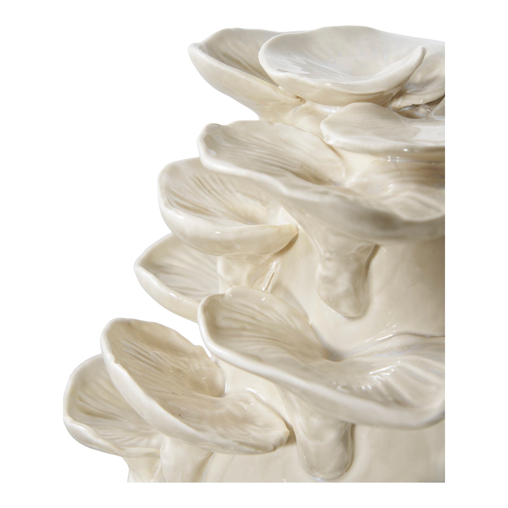 Demilio, decoratie van keramiek, beige 18x15x24 cm