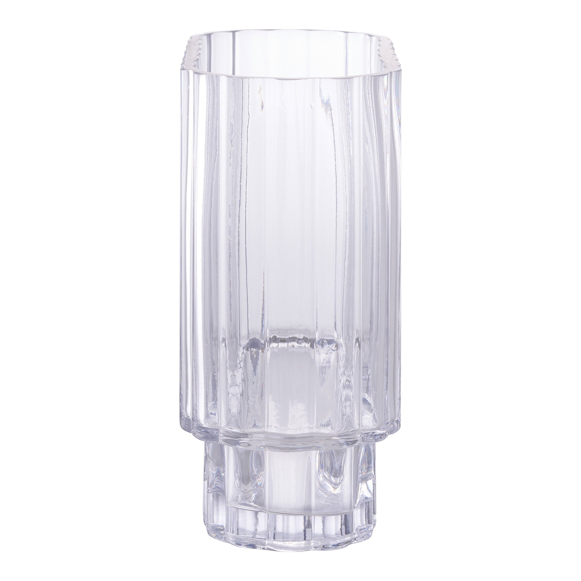Glazen vaas 20x9x19,5 cm