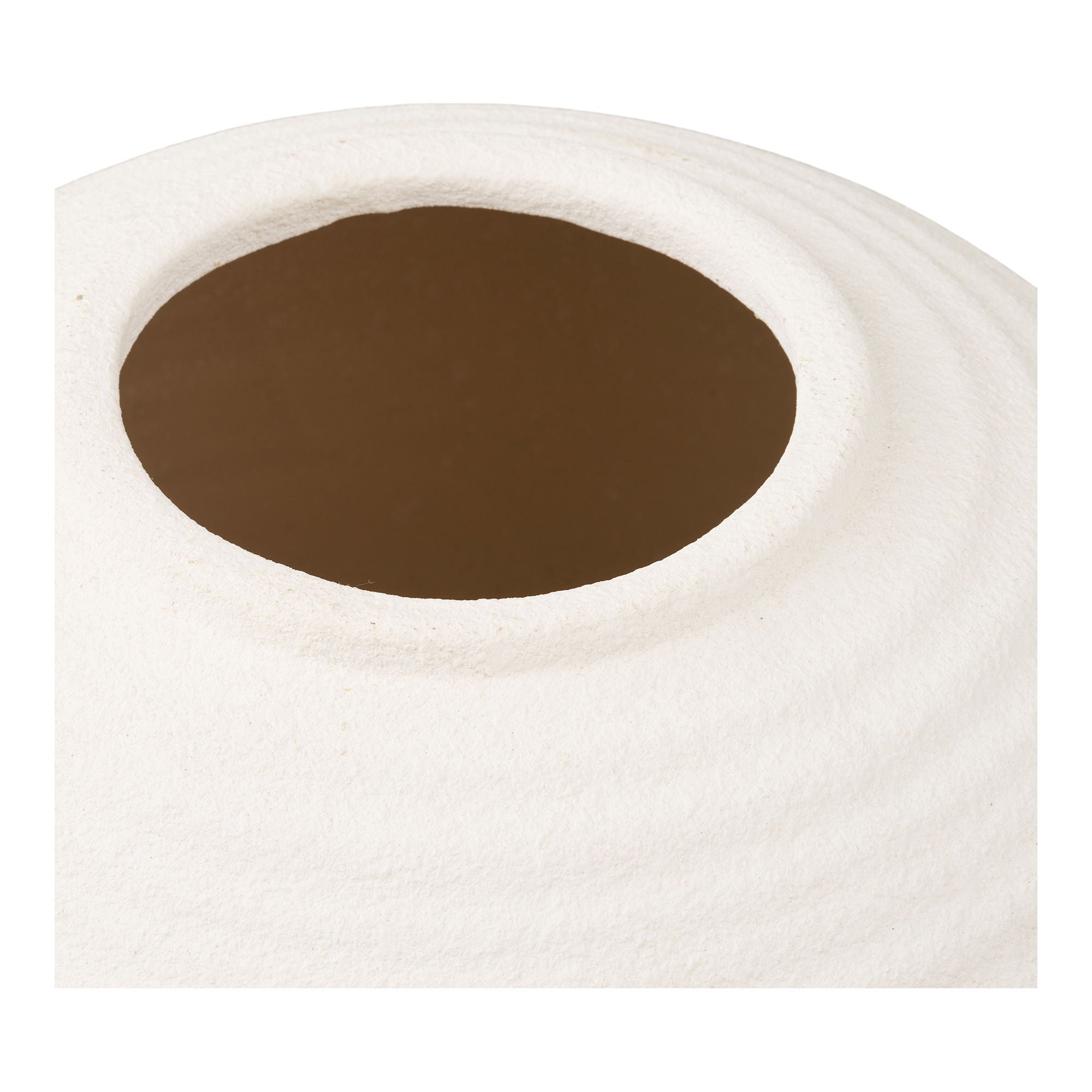 Keramische vaas in wit ø30x28,5 cm