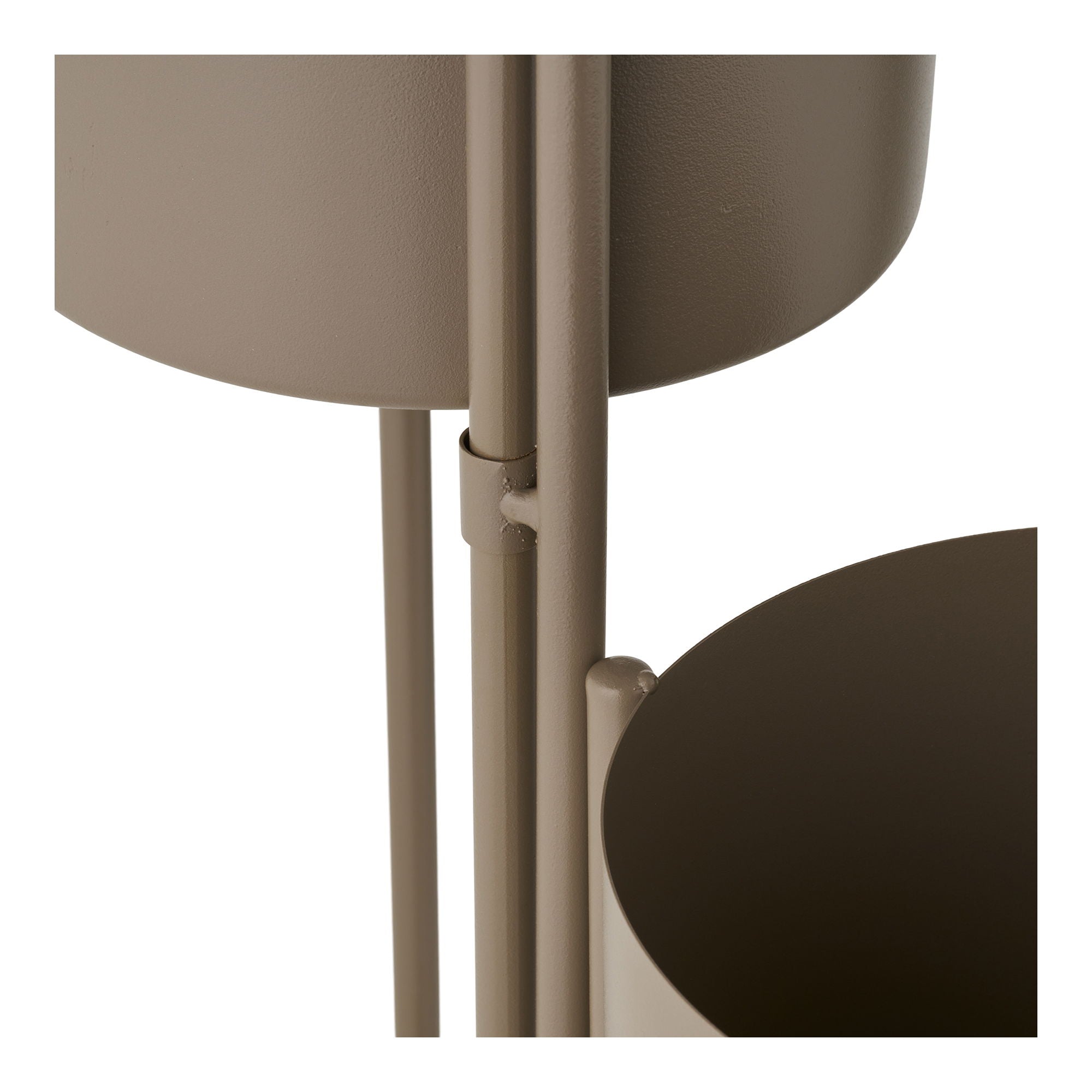 Bruine pot 22,5x23x75,5 cm