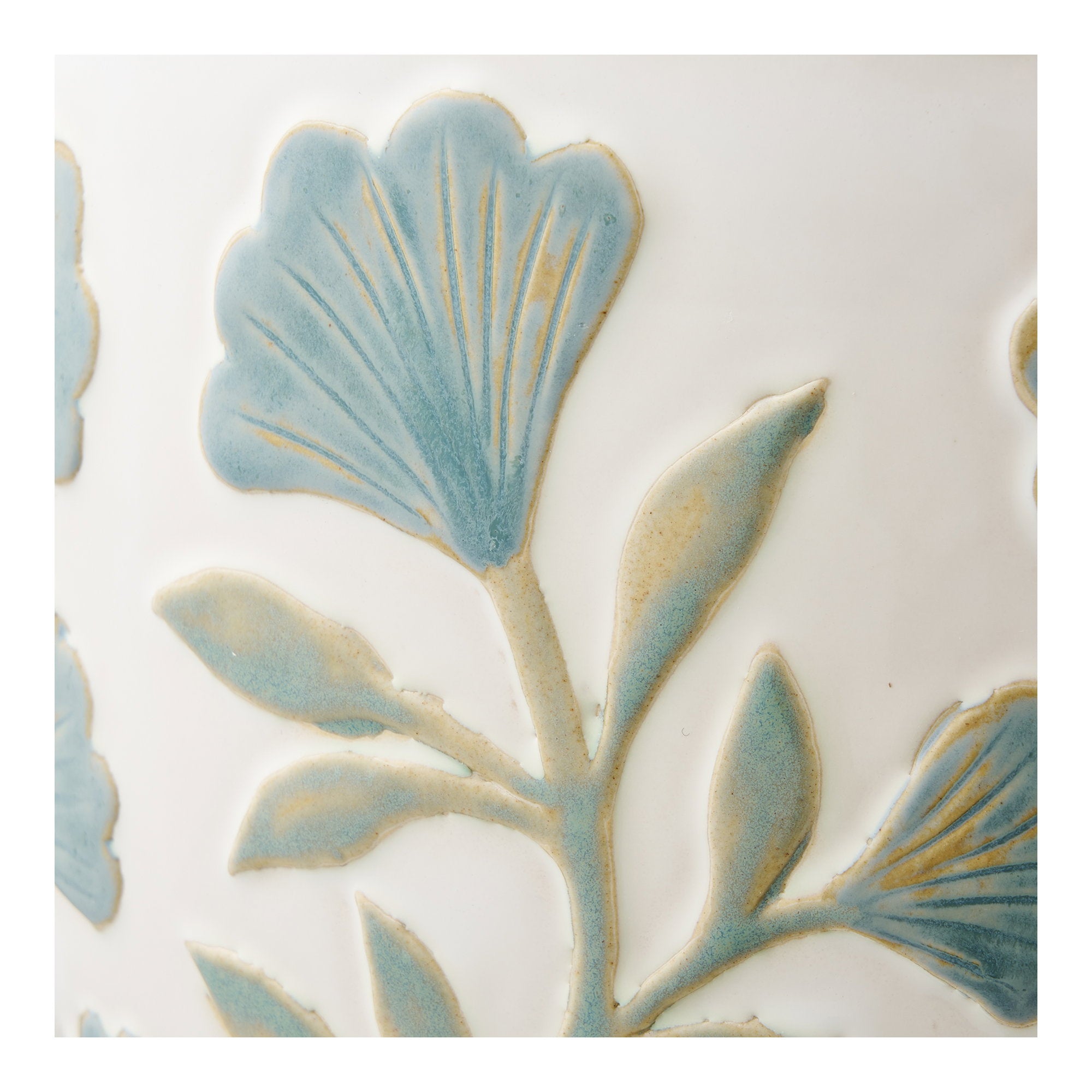 Keramische bloemenpot in wit mix ø22,5x17,5 cm