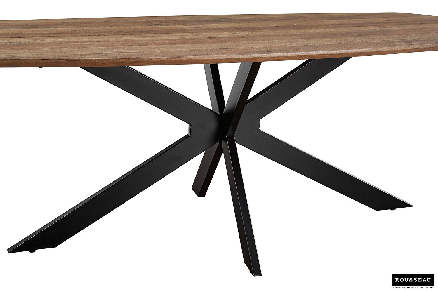 Tafel Aziz 200 cm Deens Ovaal Decor Mango