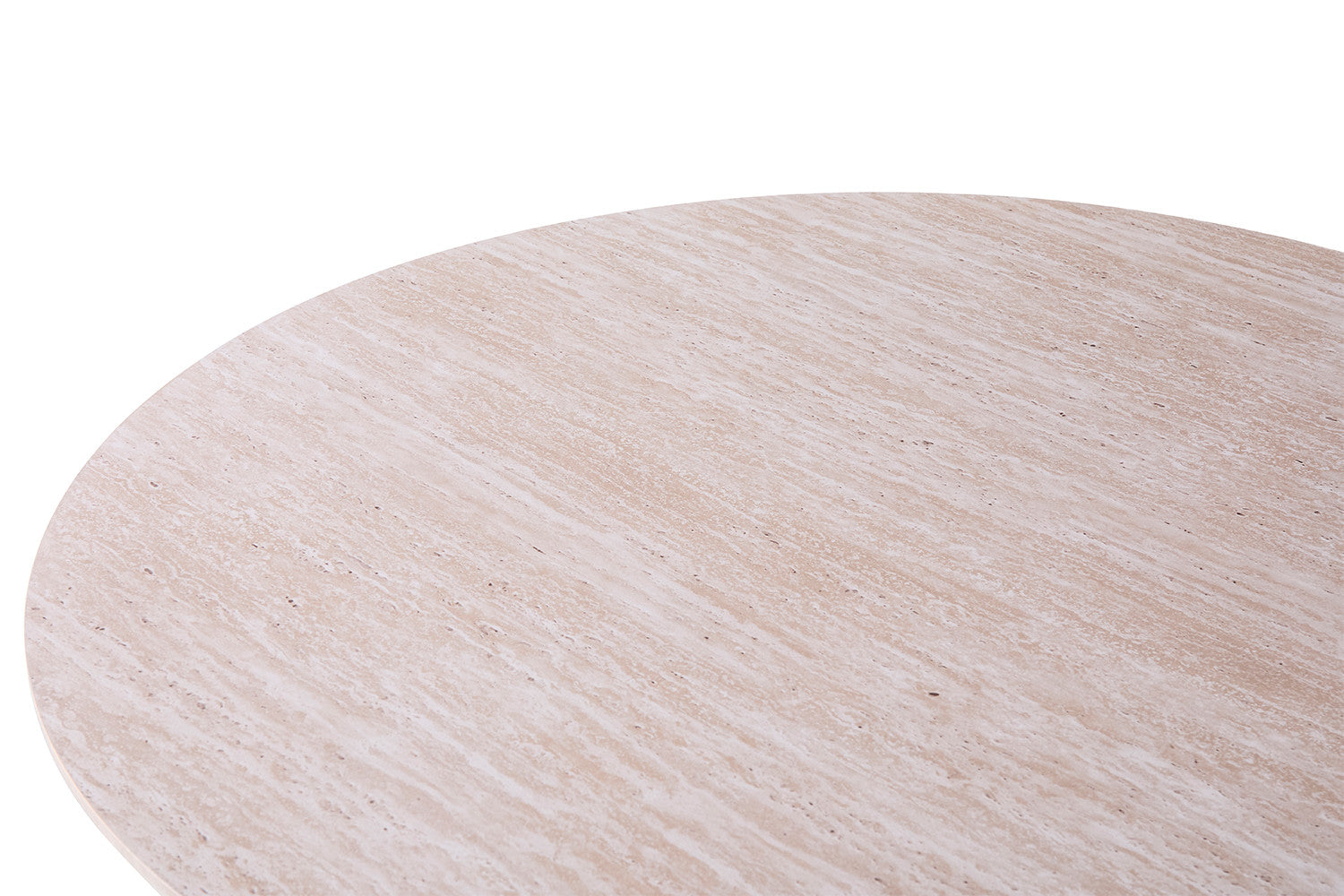 Tafel Lagos 200 cm Ovaal Travertin Beige