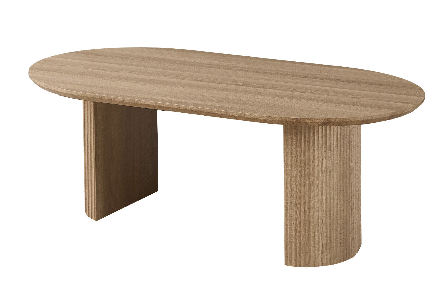 Tafel Lagos 220 cm Ovaal Decor Eik Naturel