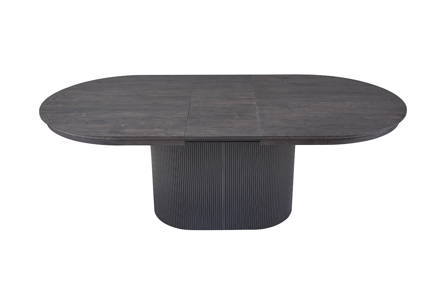 Uitschuifbare tafel Lagos 180-220 cm Ovaal Decor Donkerbruin