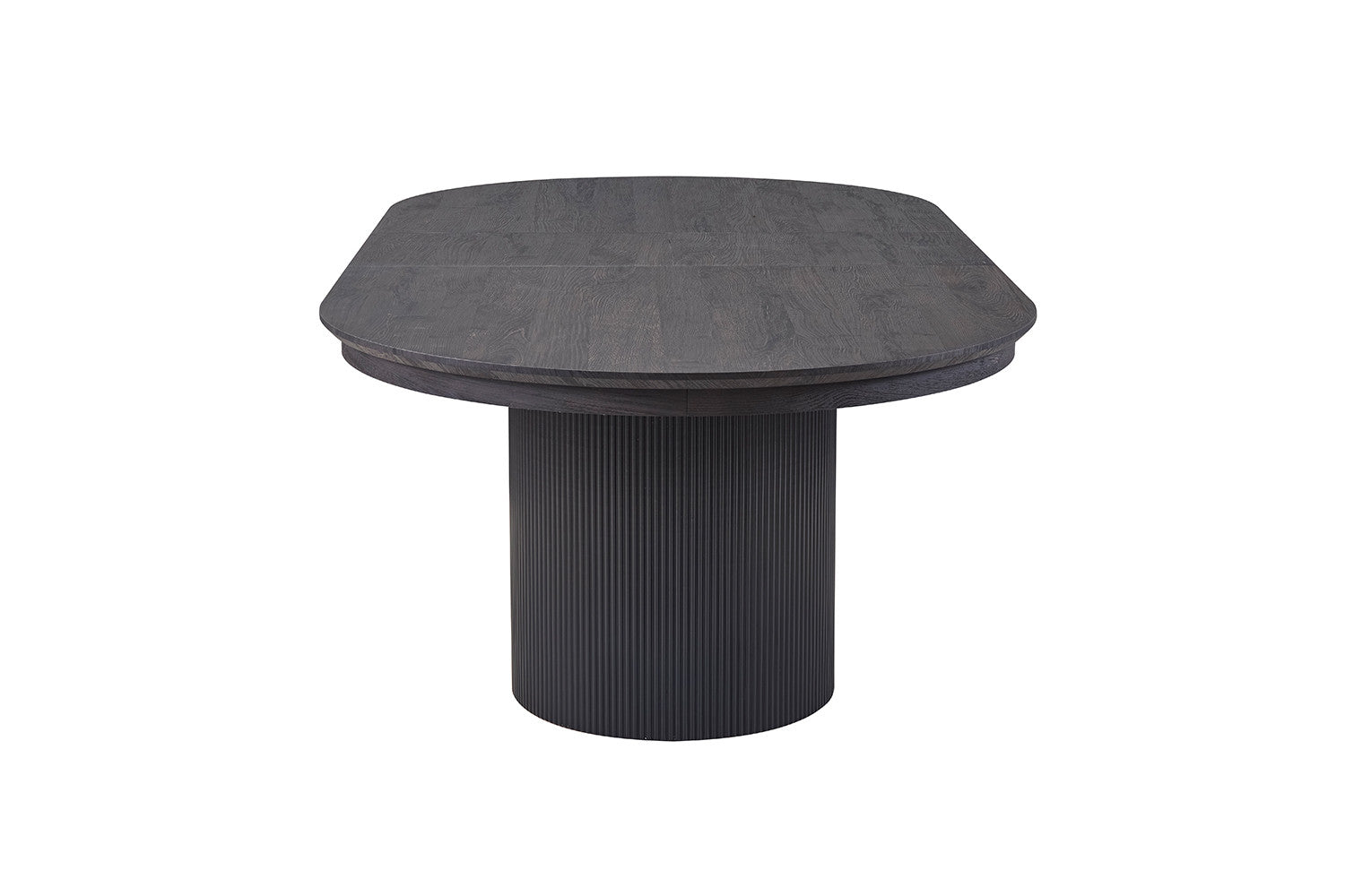 Uitschuifbare tafel Lagos 180-220 cm Ovaal Decor Donkerbruin