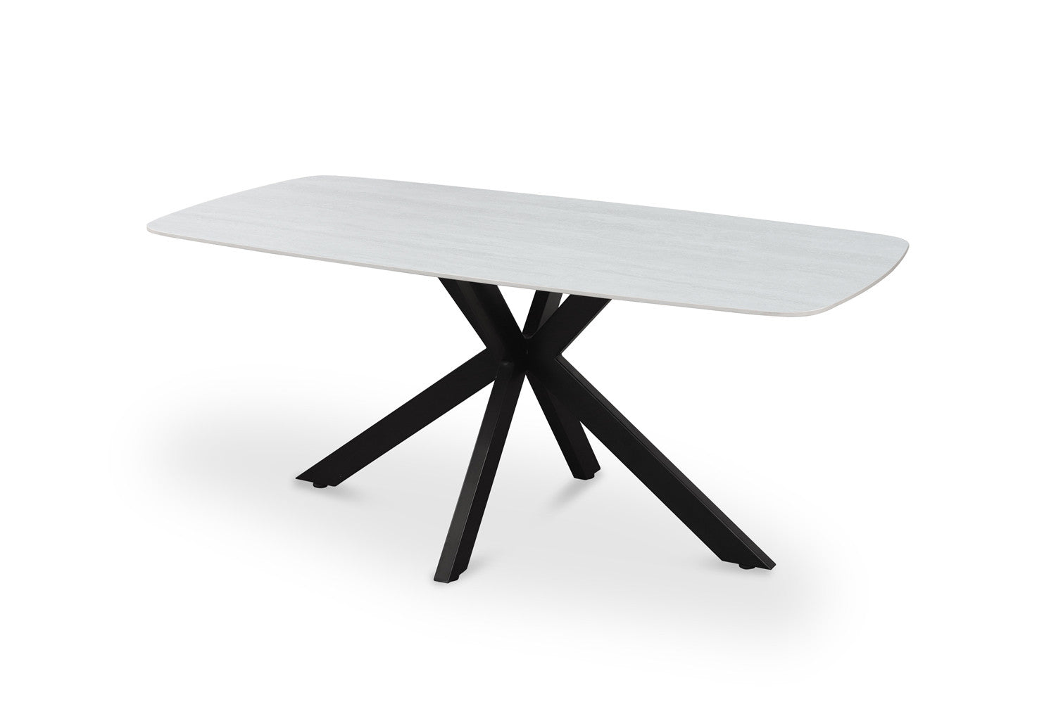 Tafel 'Apollo' 180 cm Deens Ovaal Steen Baroque Grijs