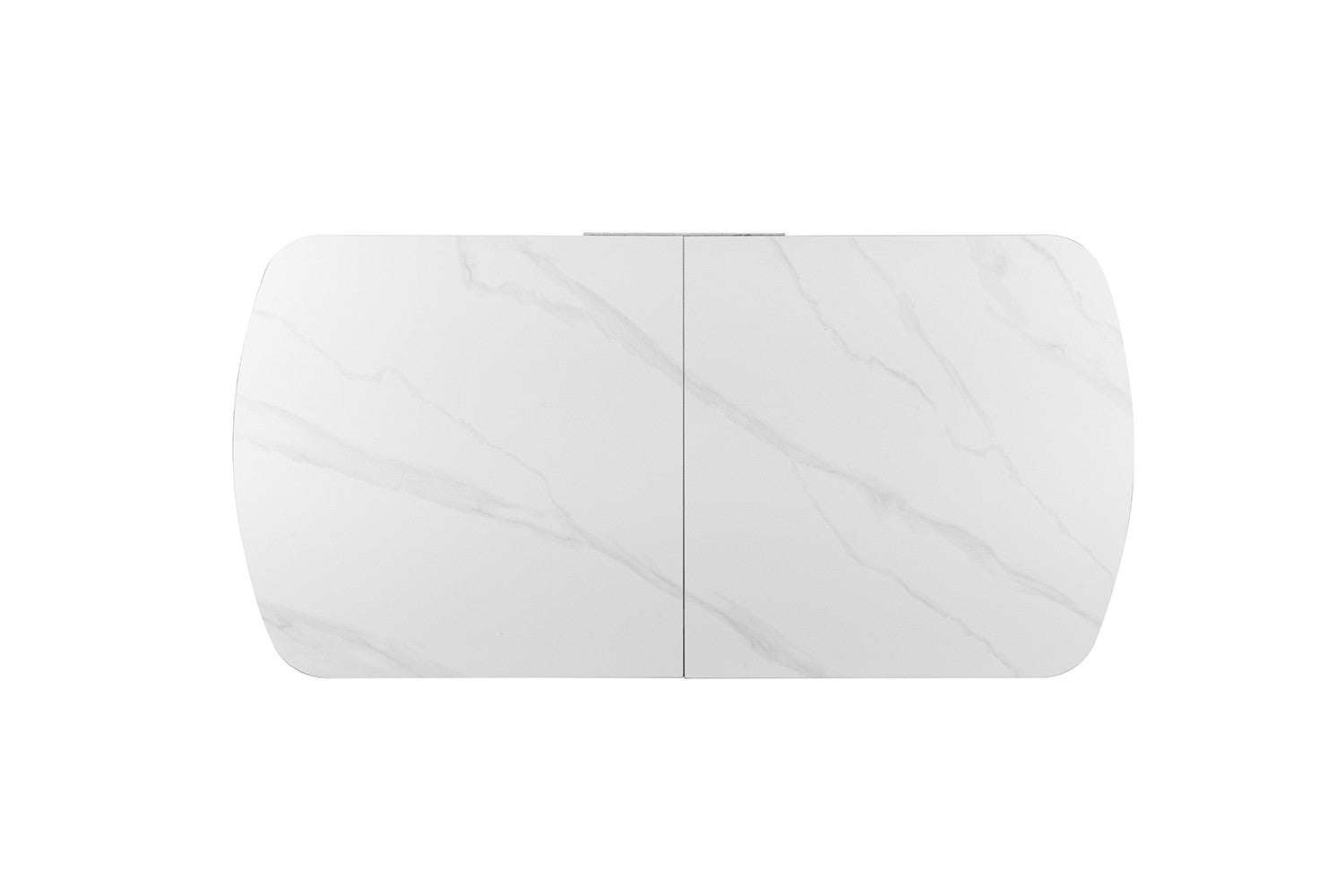 NEW - Uitschuifbare tafel 'Hestia' 180-220 cm Deens Ovaal Steen Wit