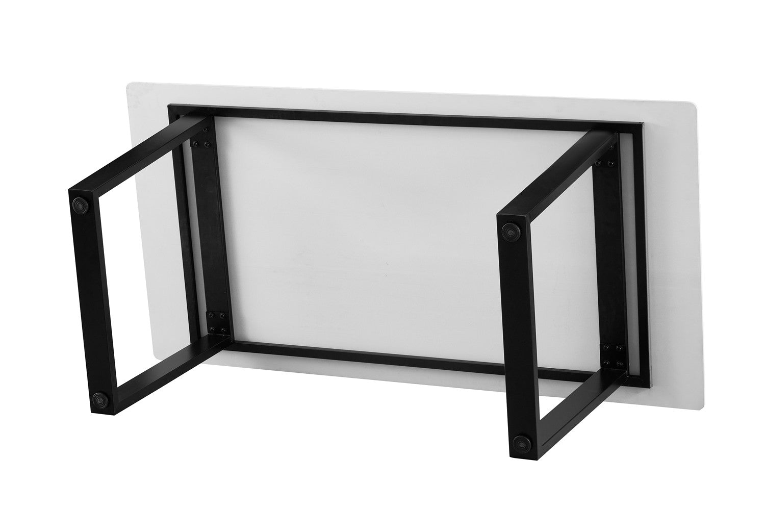 NEW - Tafel 'Poseidon' 180 cm Rechthoekig Glanzend Steen Wit