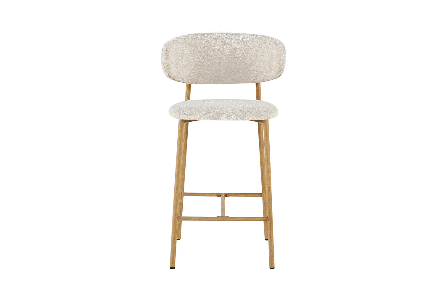 Counterstoel 'Coco' Naturel - Stof Raven 24 Beige