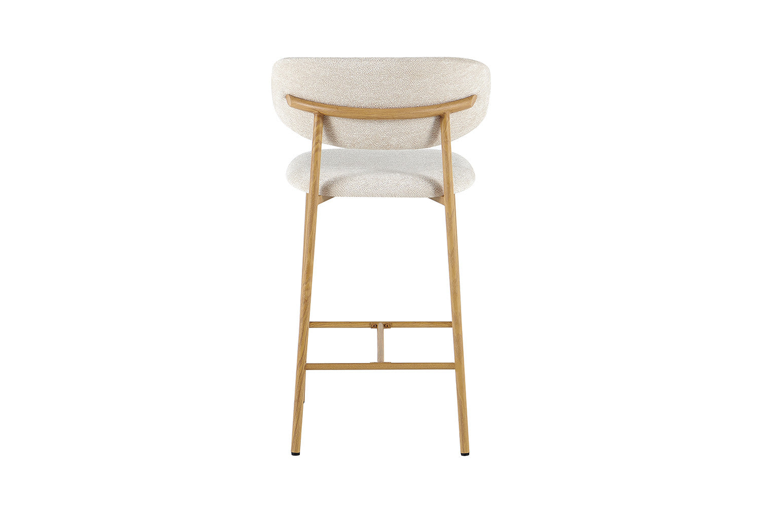 Counterstoel 'Coco' Naturel - Stof Raven 24 Beige