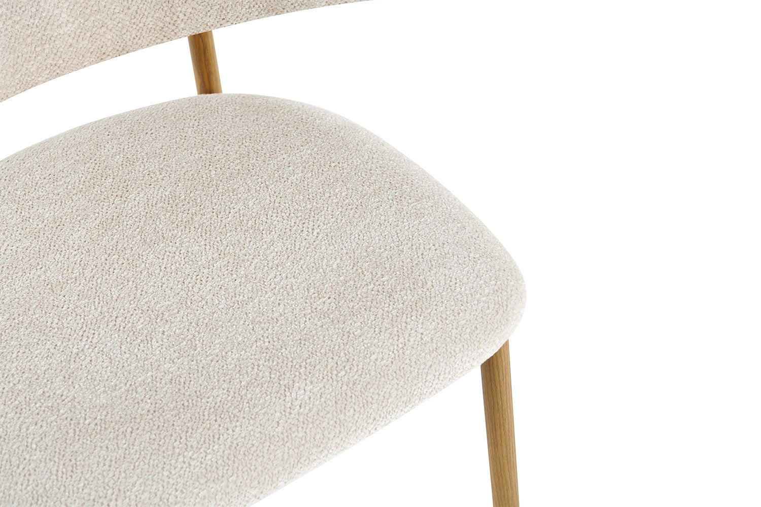 Counterstoel 'Coco' Naturel - Stof Raven 24 Beige