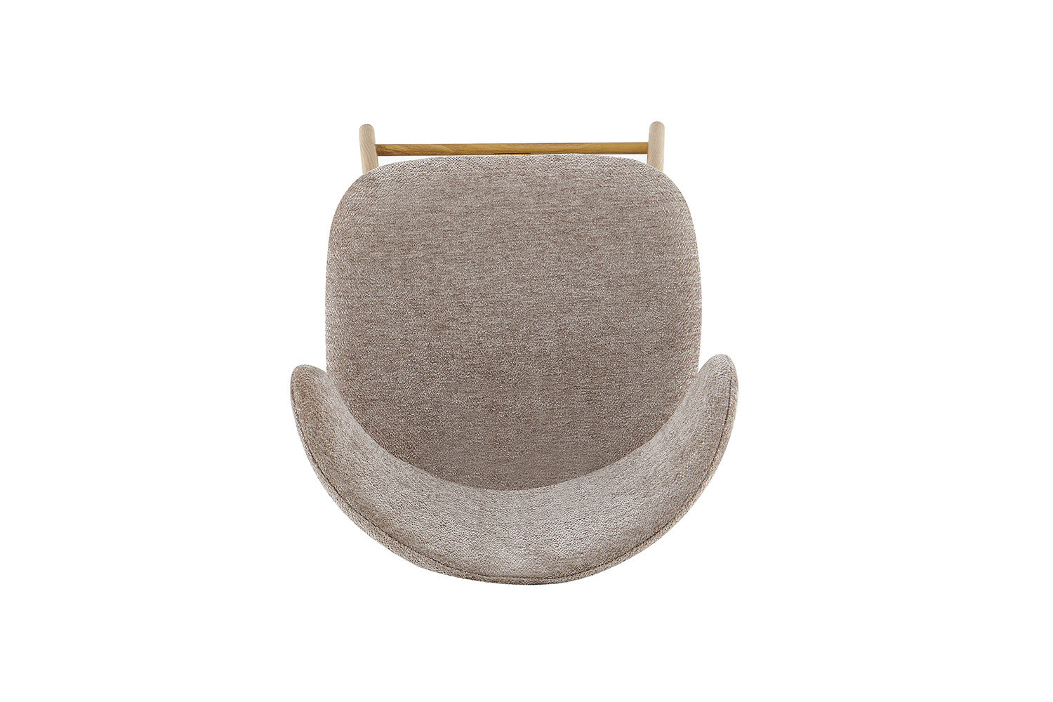 Counterstoel 'Coco' Naturel - Stof Raven 30 Zand