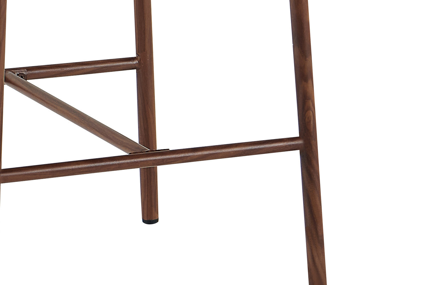 Counterstoel 'Coco' Walnoot - Stof Raven 24 Beige