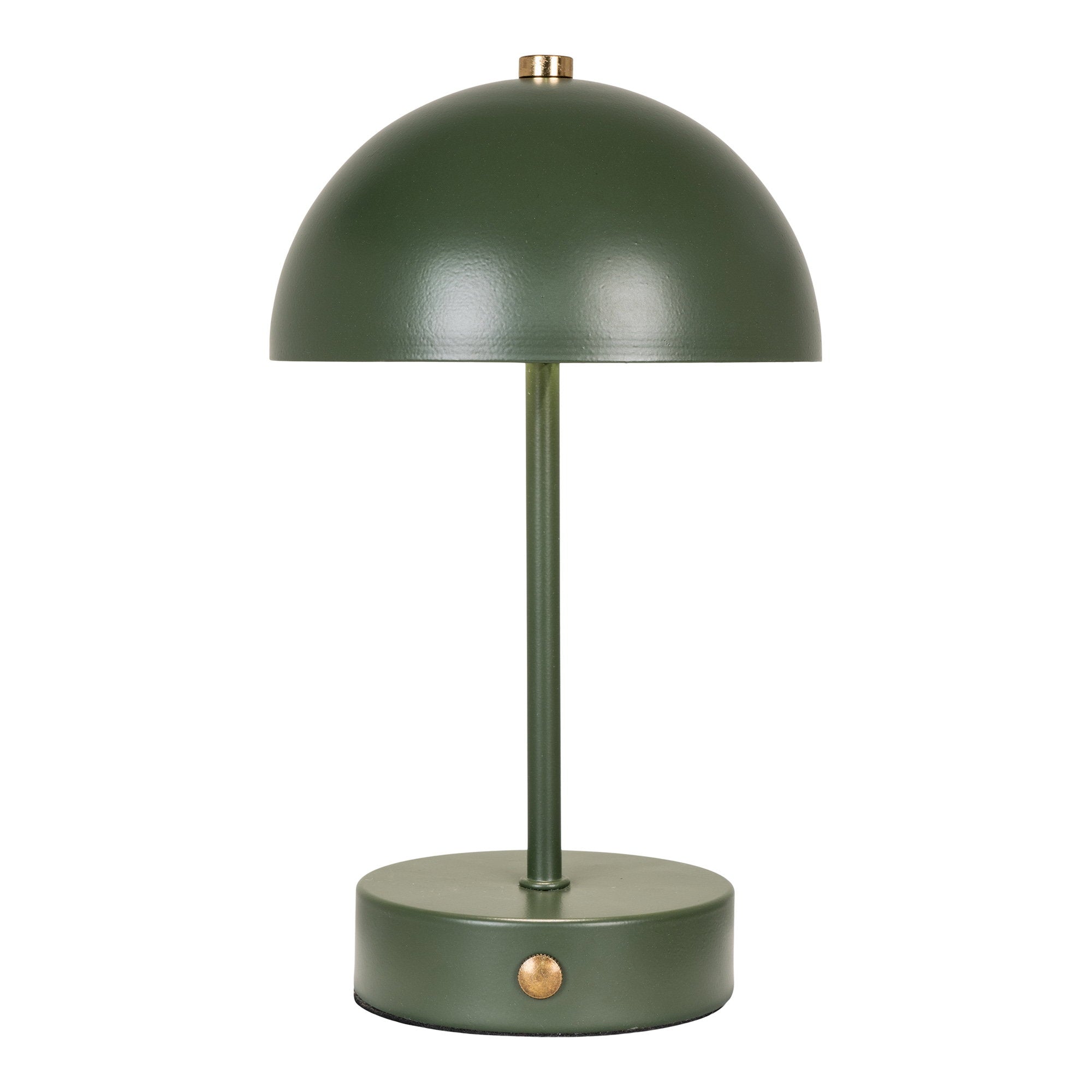 Holt Tafellamp, oplaadbaar in metalen groen/messing