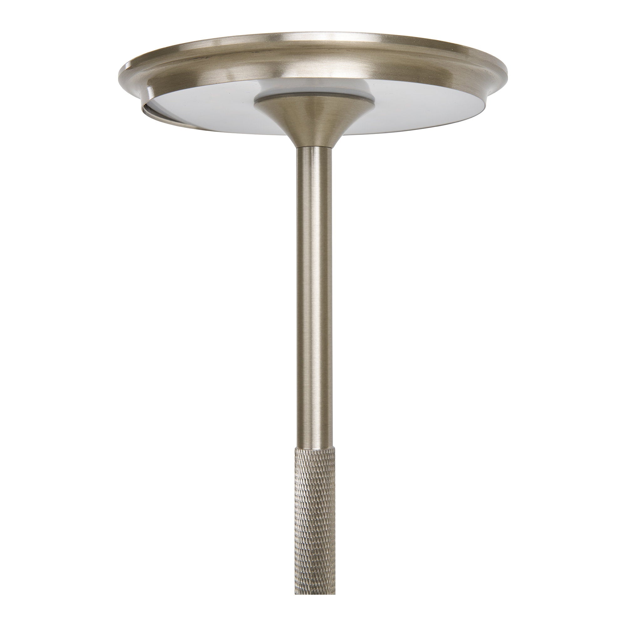 Lyneham Tafellamp, oplaadbaar in metalen zilver