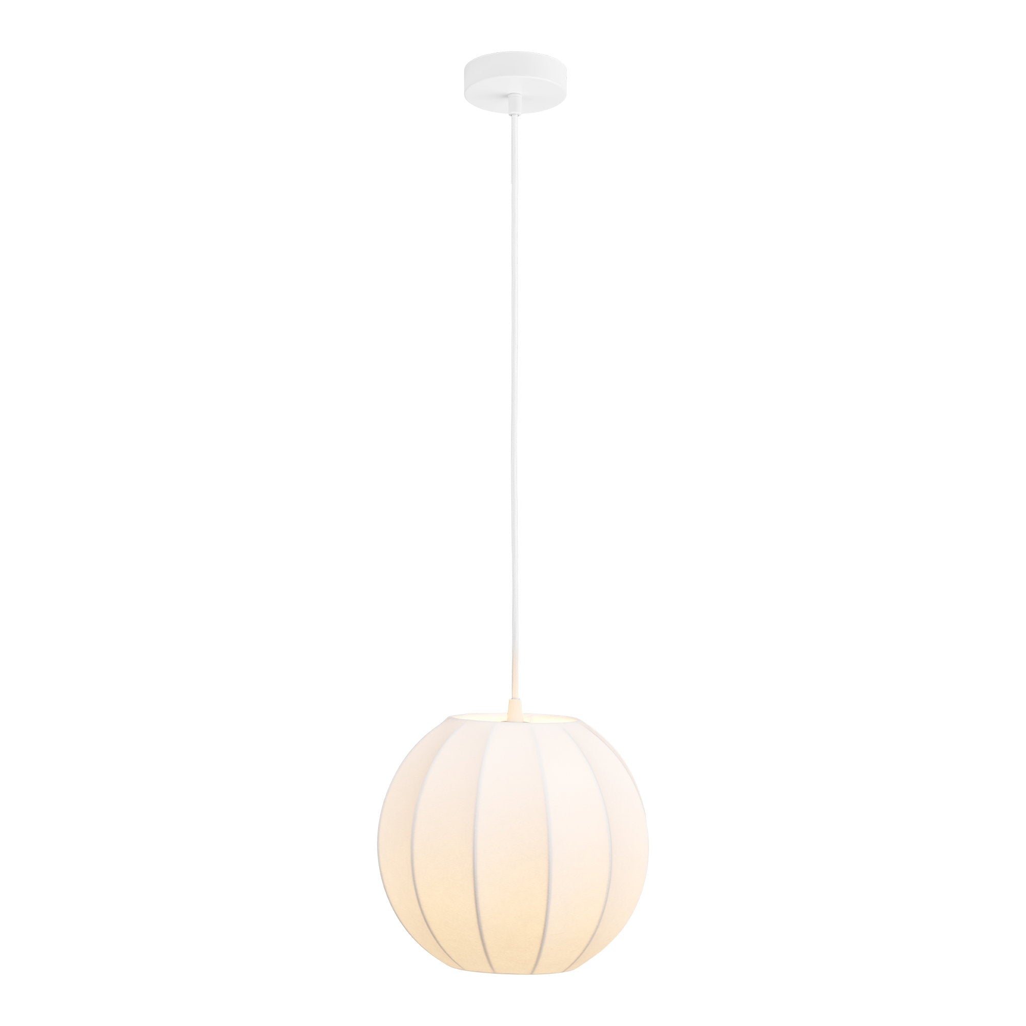 Coventry Hanglamp – Witte hanglamp Ø25 cm