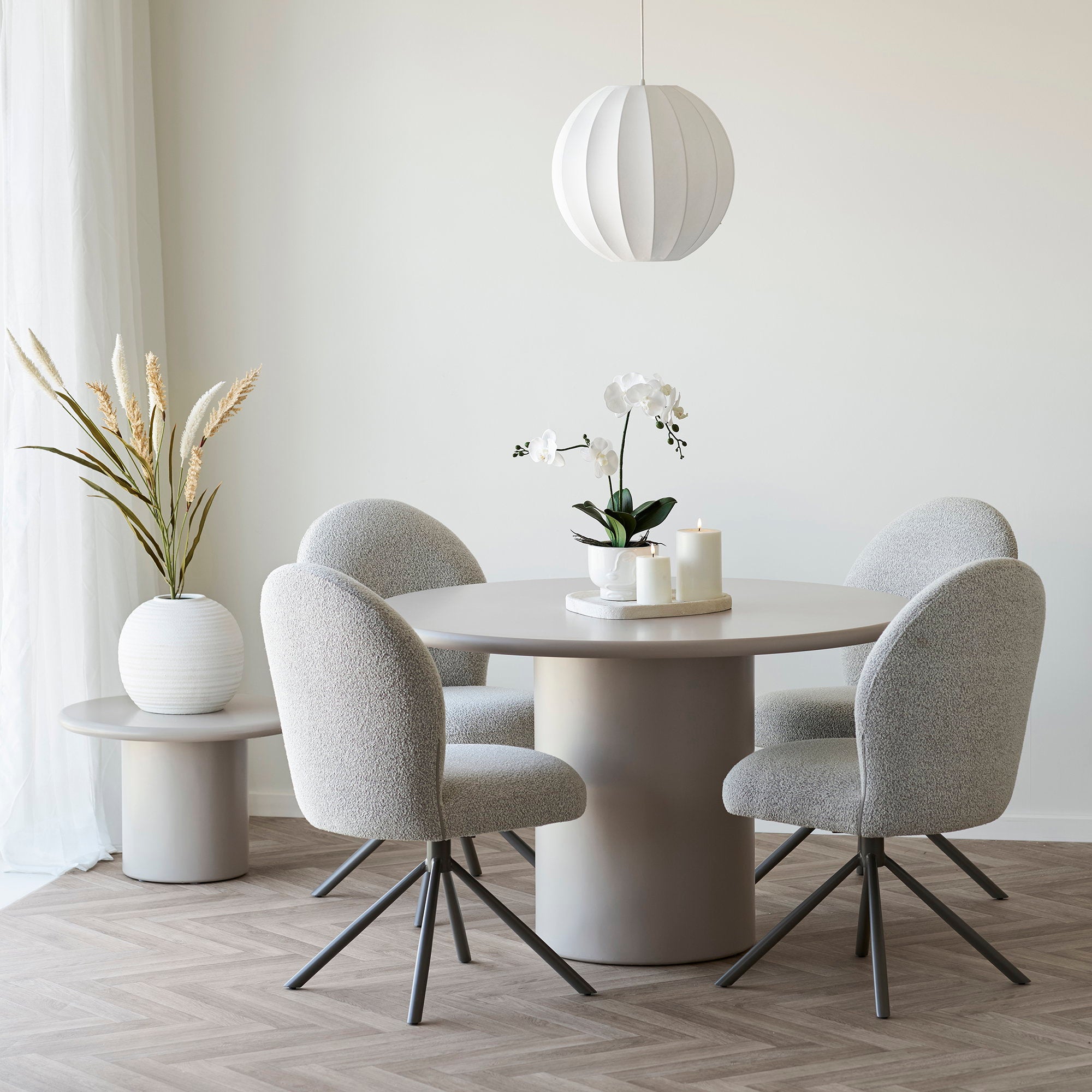Coventry Hanglamp – Witte hanglamp Ø40 cm