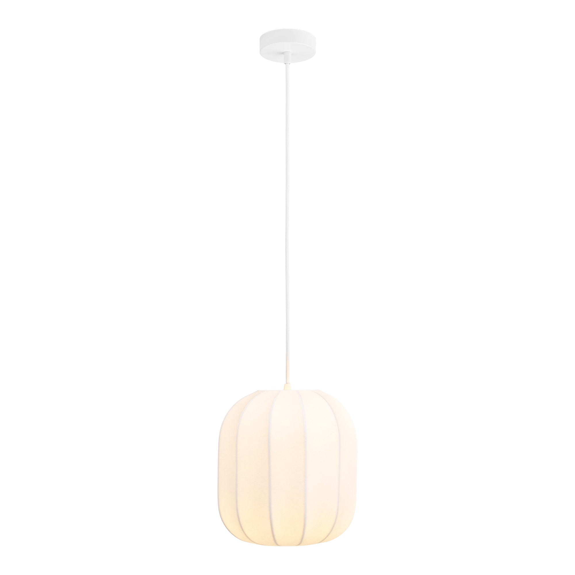 Coventry Hanglamp – Witte hanglamp Ø25 cm