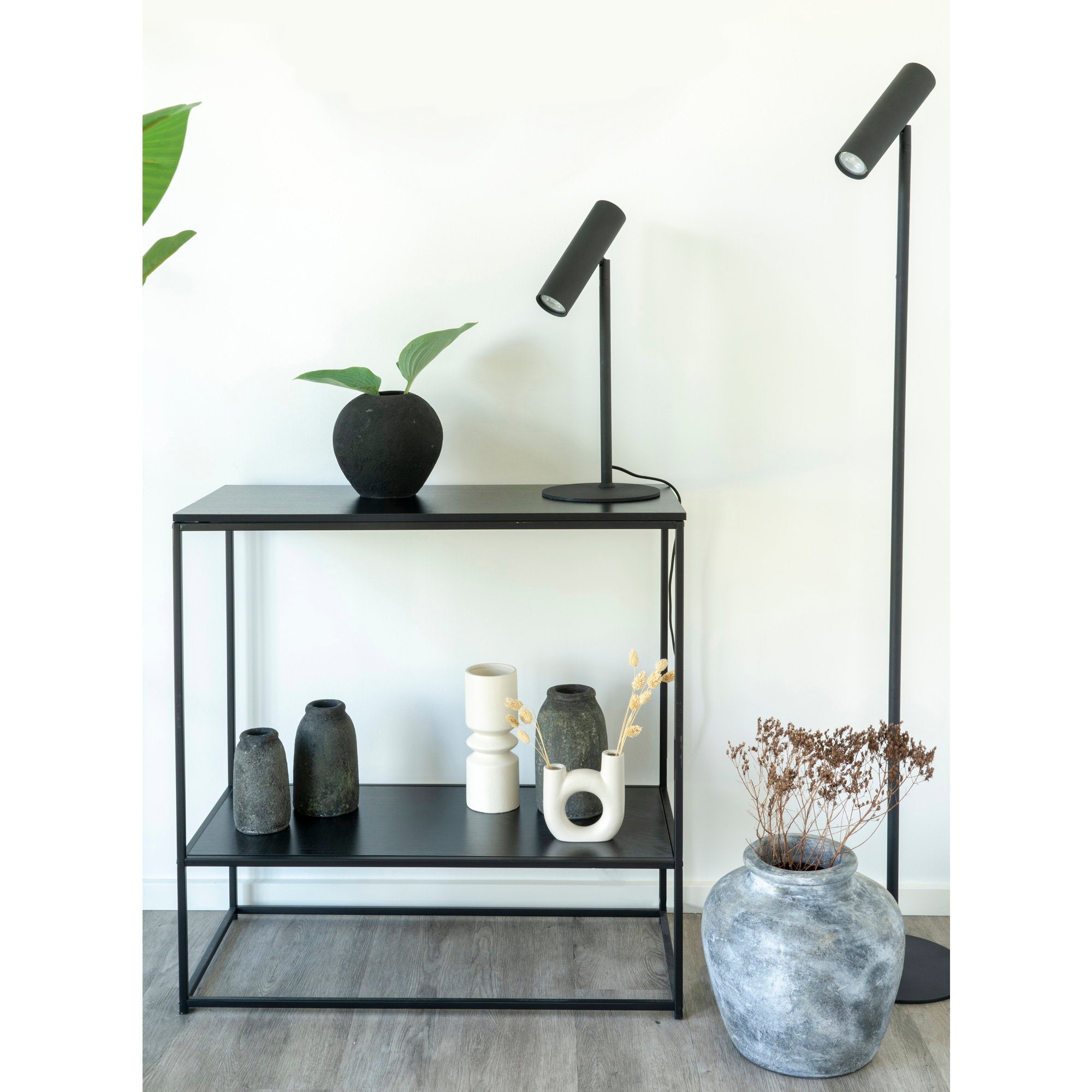 Parijs Vloerlamp – Stijlvolle zwarte vloerlamp