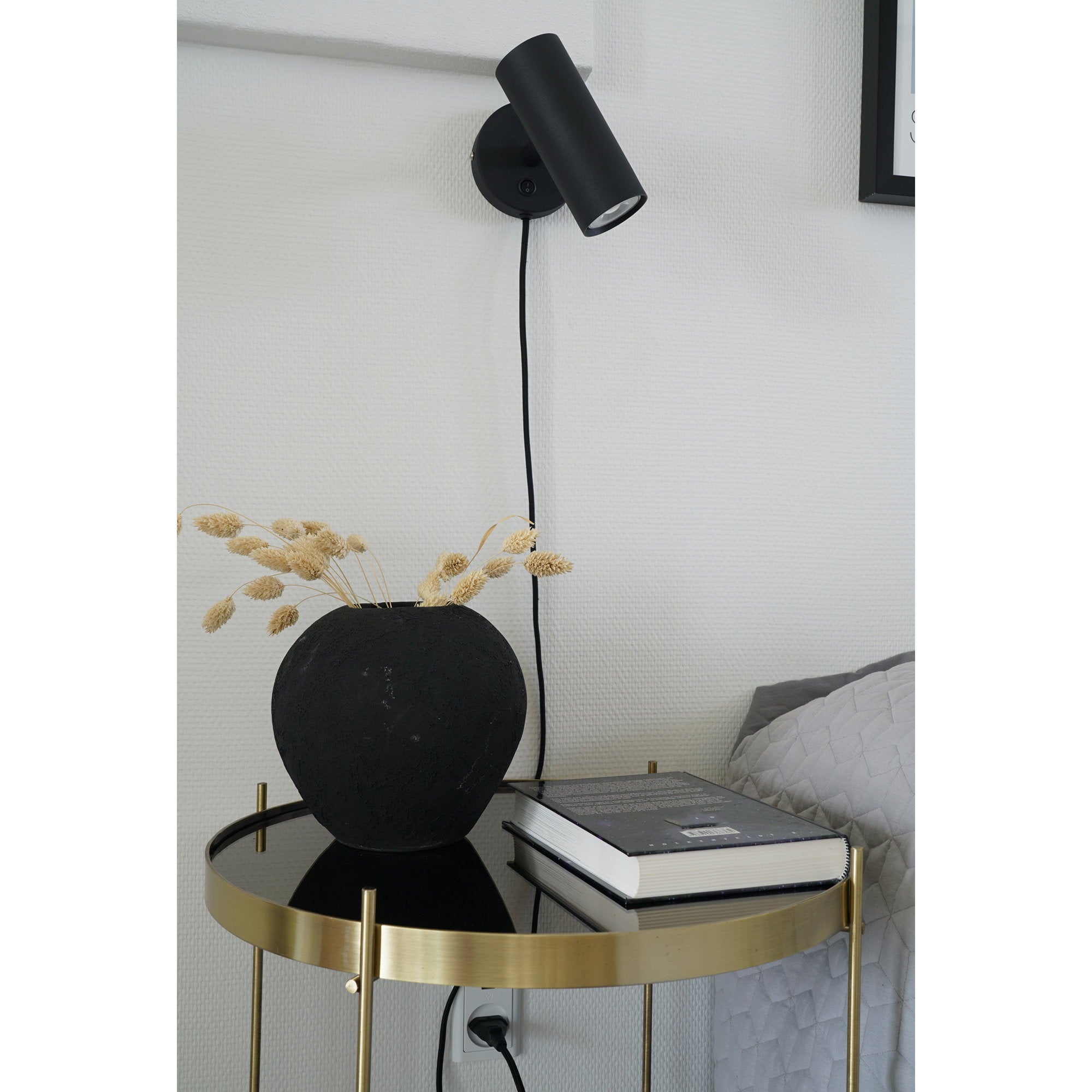 Parijs Wandlamp – Stijlvolle zwarte metalen wandlamp