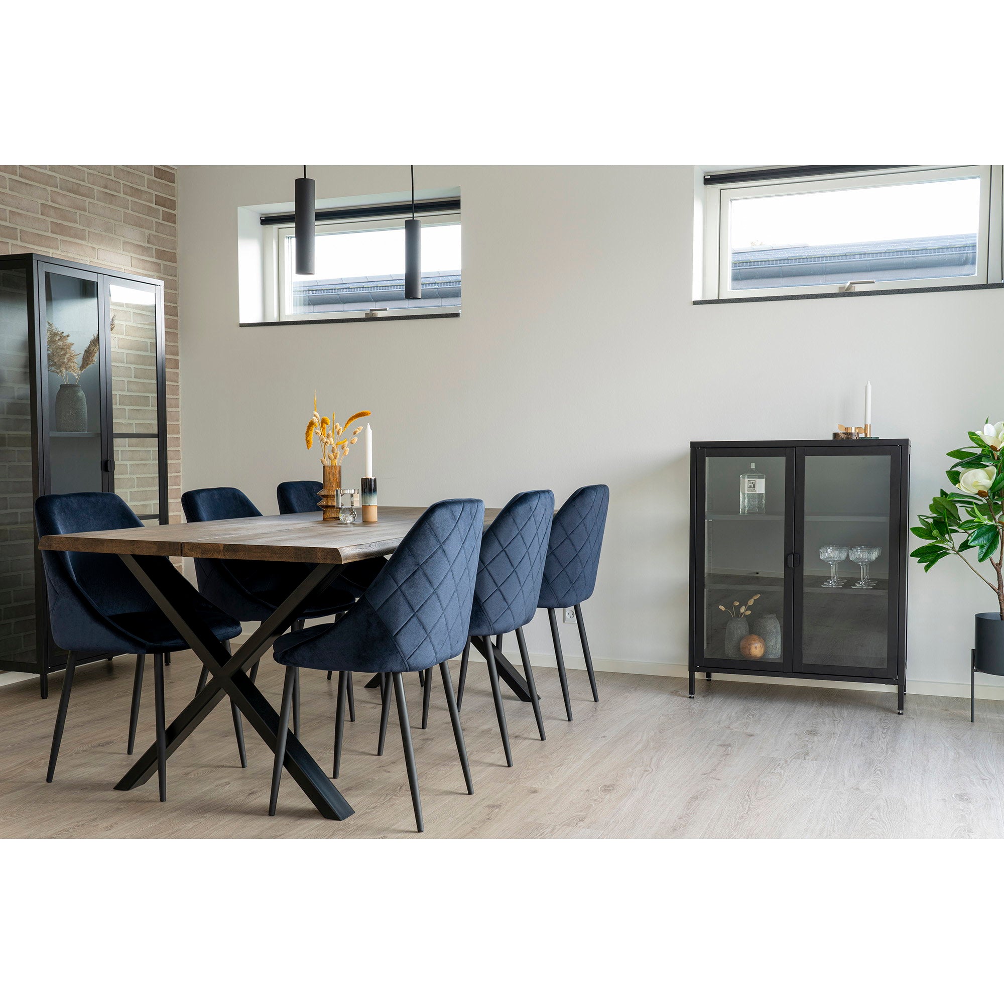 Parijs Hanglamp – Zwarte metalen hanglamp Ø6 cm