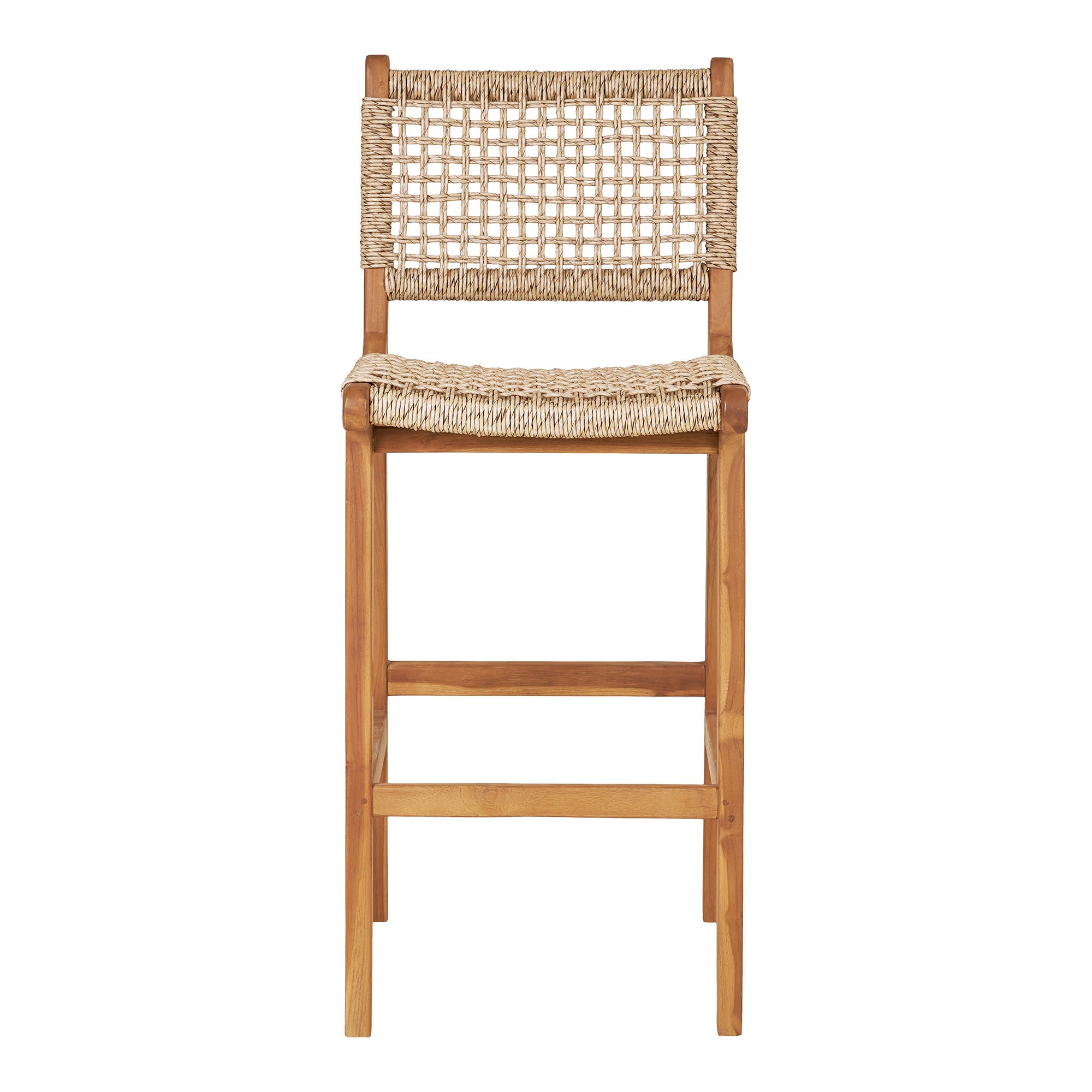 Derby barstoel in teak natural