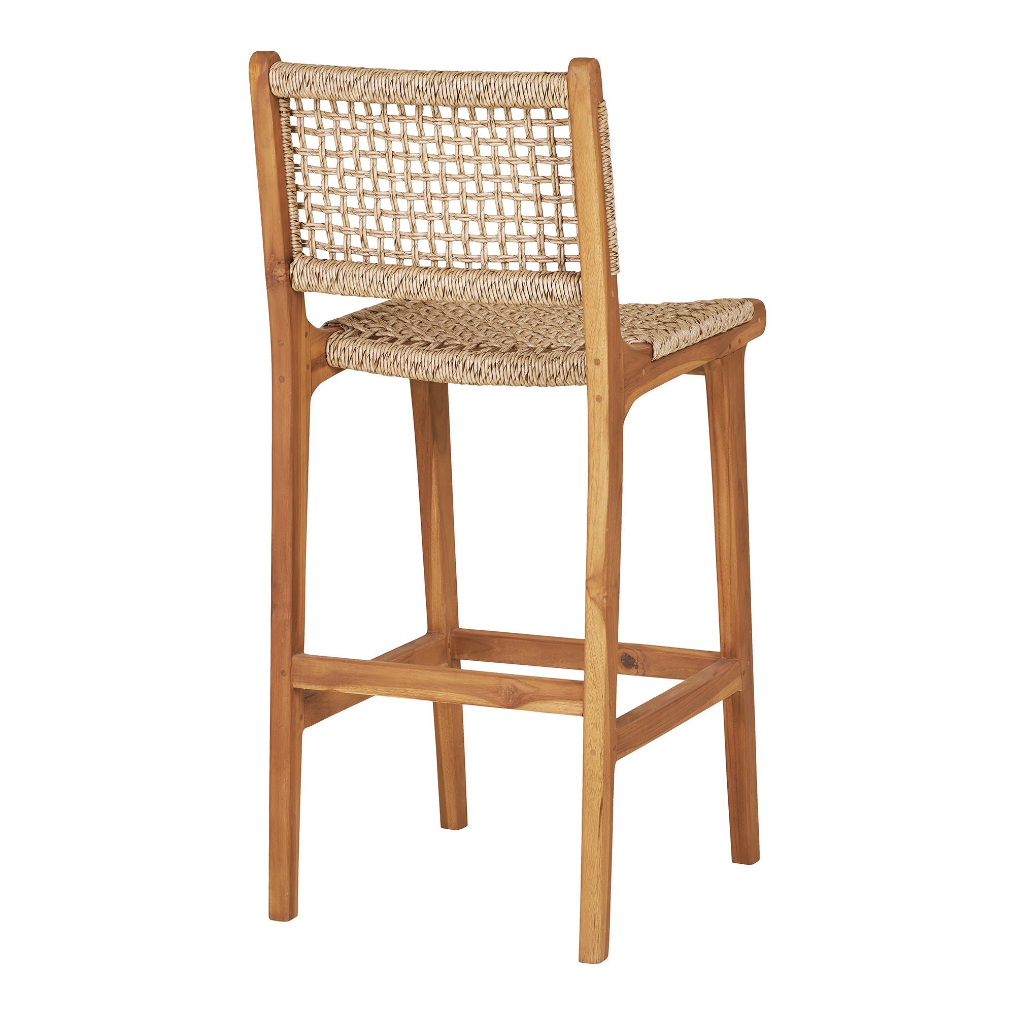 Derby barstoel in teak natural