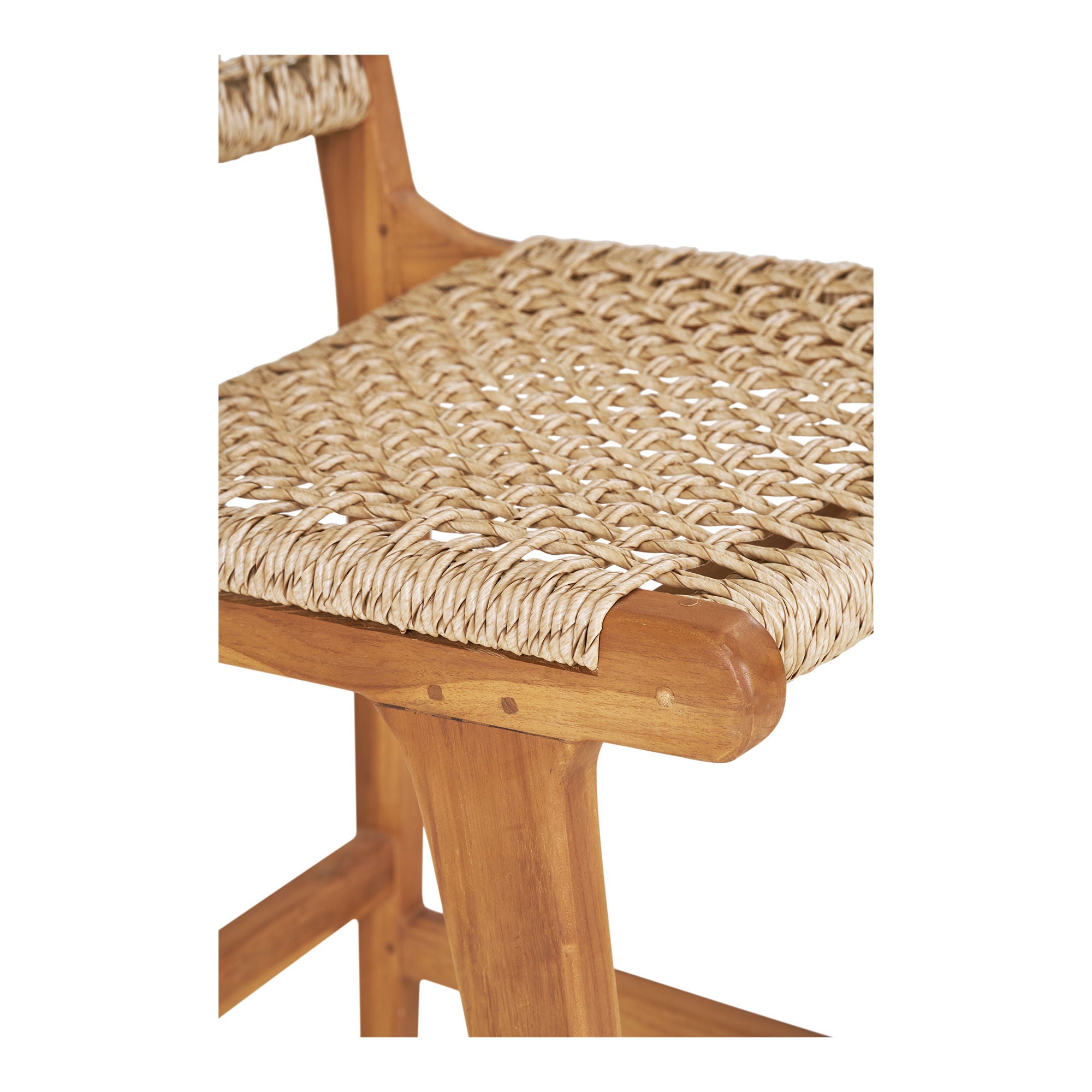 Derby barstoel in teak natural