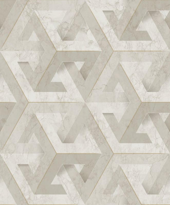 Behang Onyx dessin lichtbeige