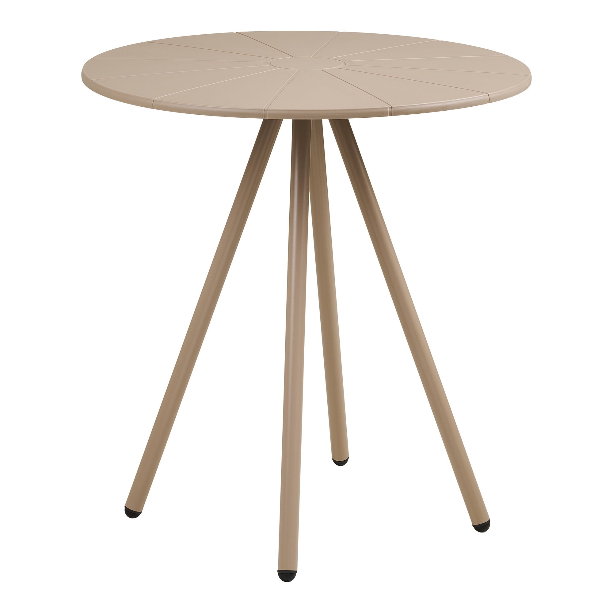 Barletta Bistro tafel in taupe, ø70x73,5 cm