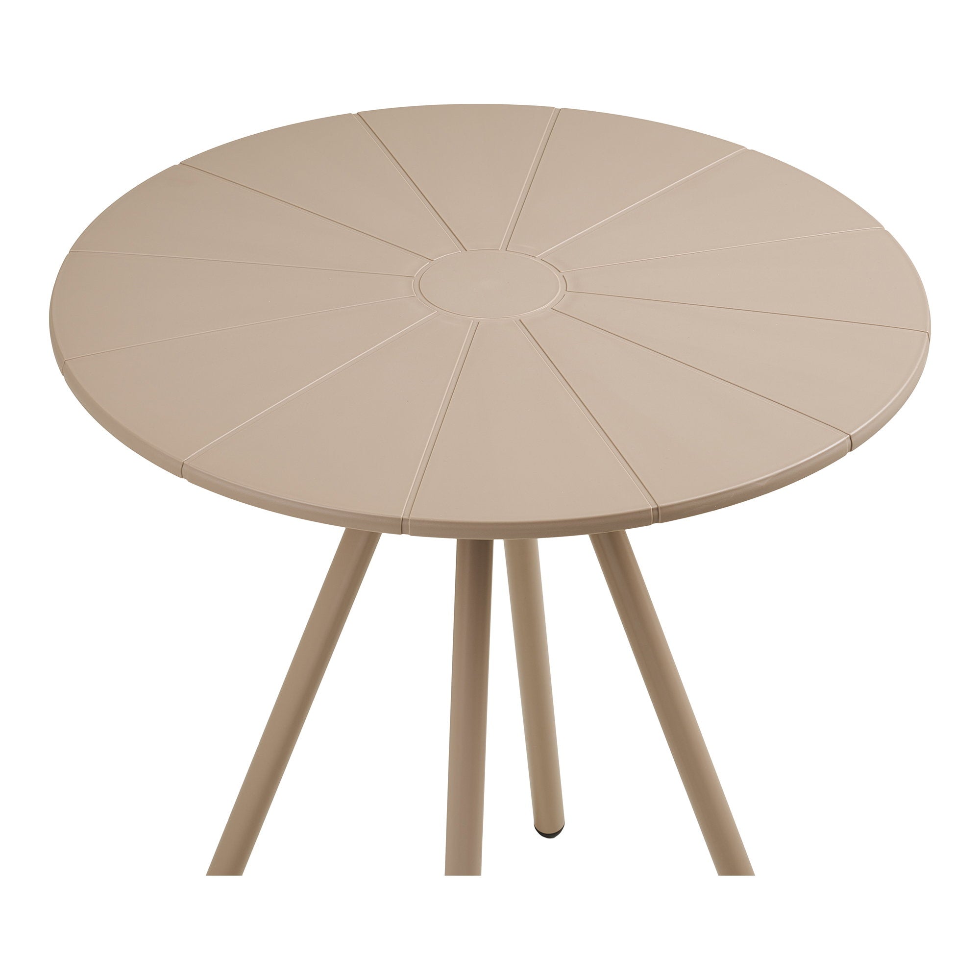 Barletta Bistro tafel in taupe, ø70x73,5 cm