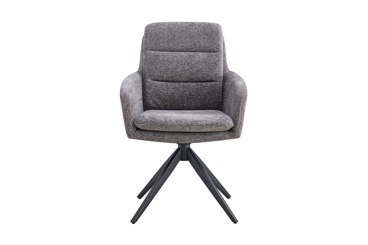 Stoel Lisold  draaibare stoel Donkergrijs